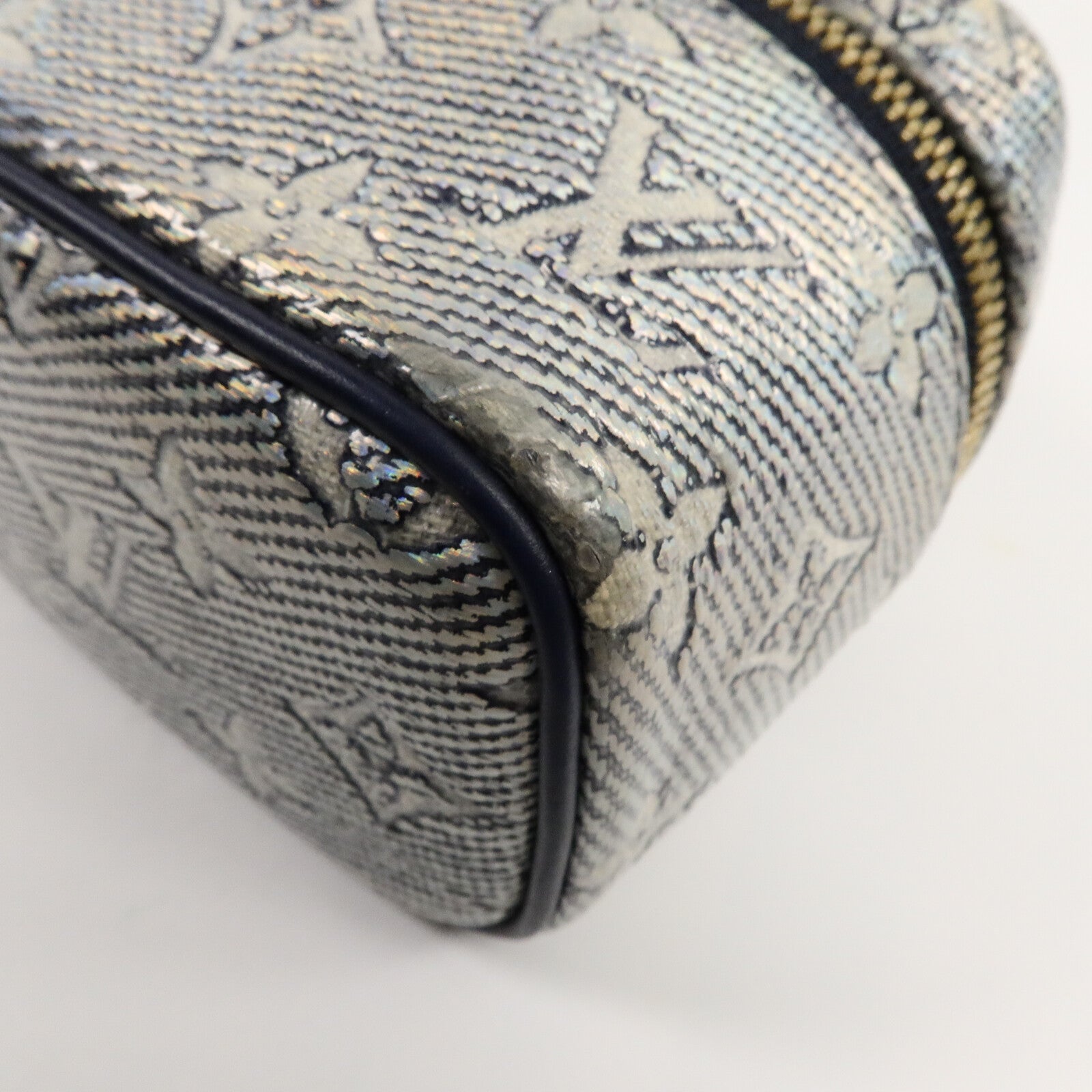 LOUIS VUITTON Monogram Coated Micro Vanity手挽肩背兩用袋