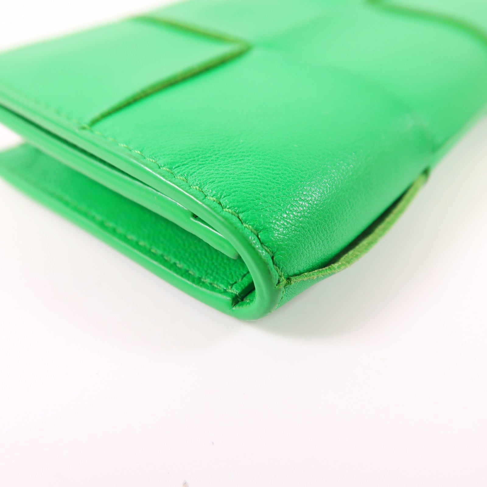 BOTTEGA VENETA 牛皮皮革Card Case金扣卡片套