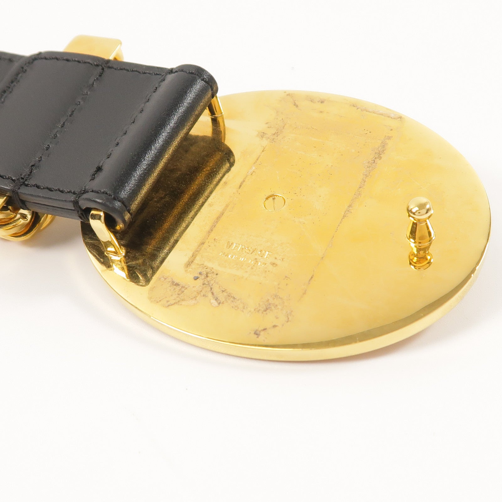 VERSACE 牛皮皮革Belt皮帶