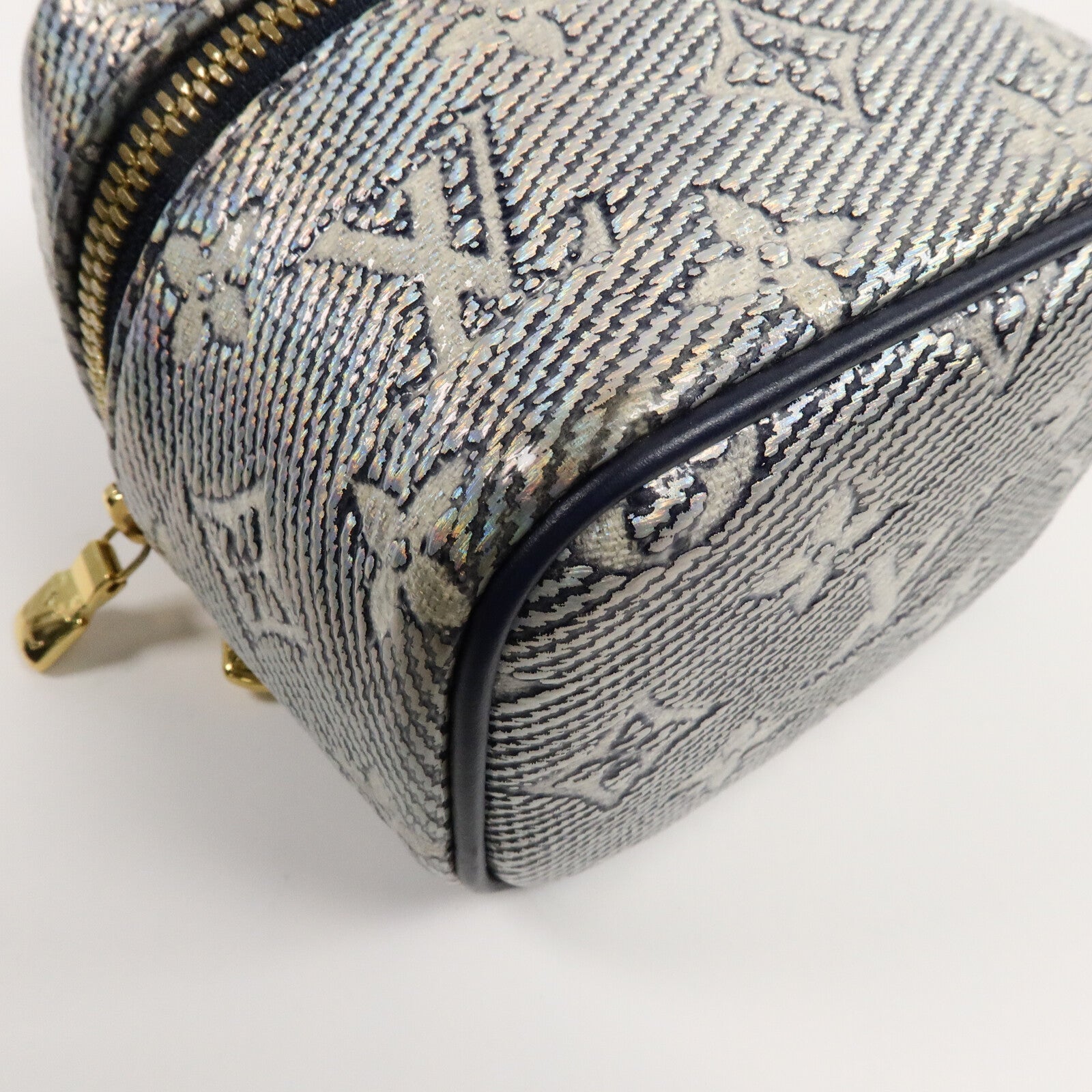 LOUIS VUITTON Monogram Coated Micro Vanity手挽肩背兩用袋