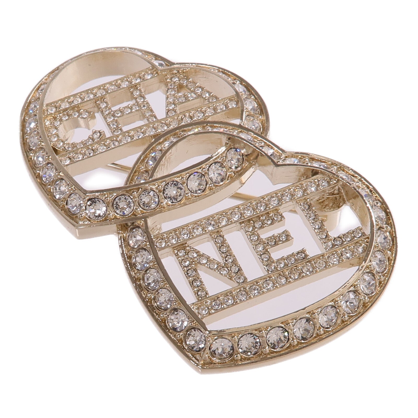 CHANEL 金屬Brooch金扣胸針