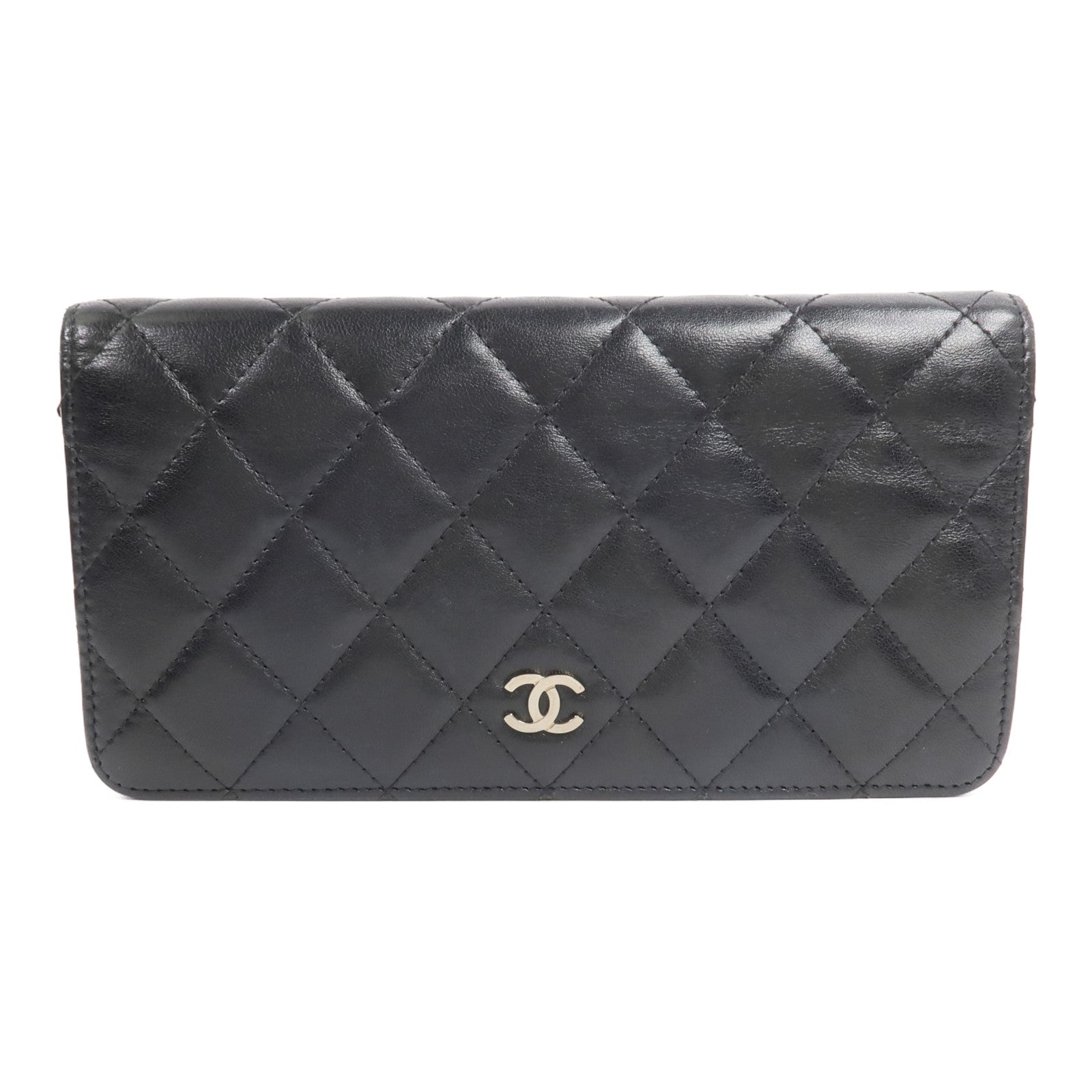 CHANEL 羊皮皮革Long Wallet長錢包