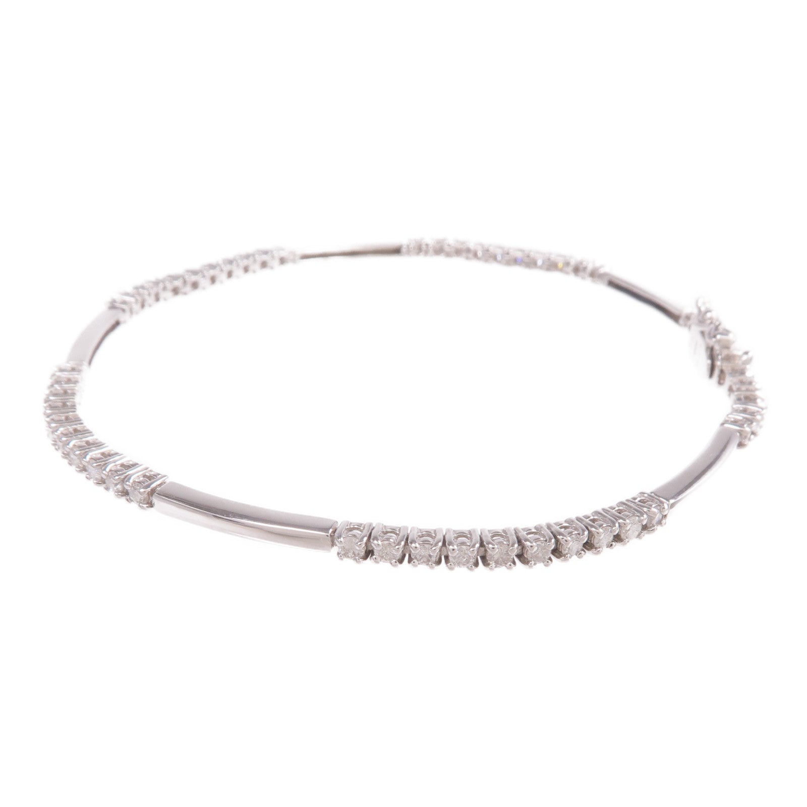 JEWELRY 【激減優惠】18K白金Diamond Bracelet鑽石手鏈