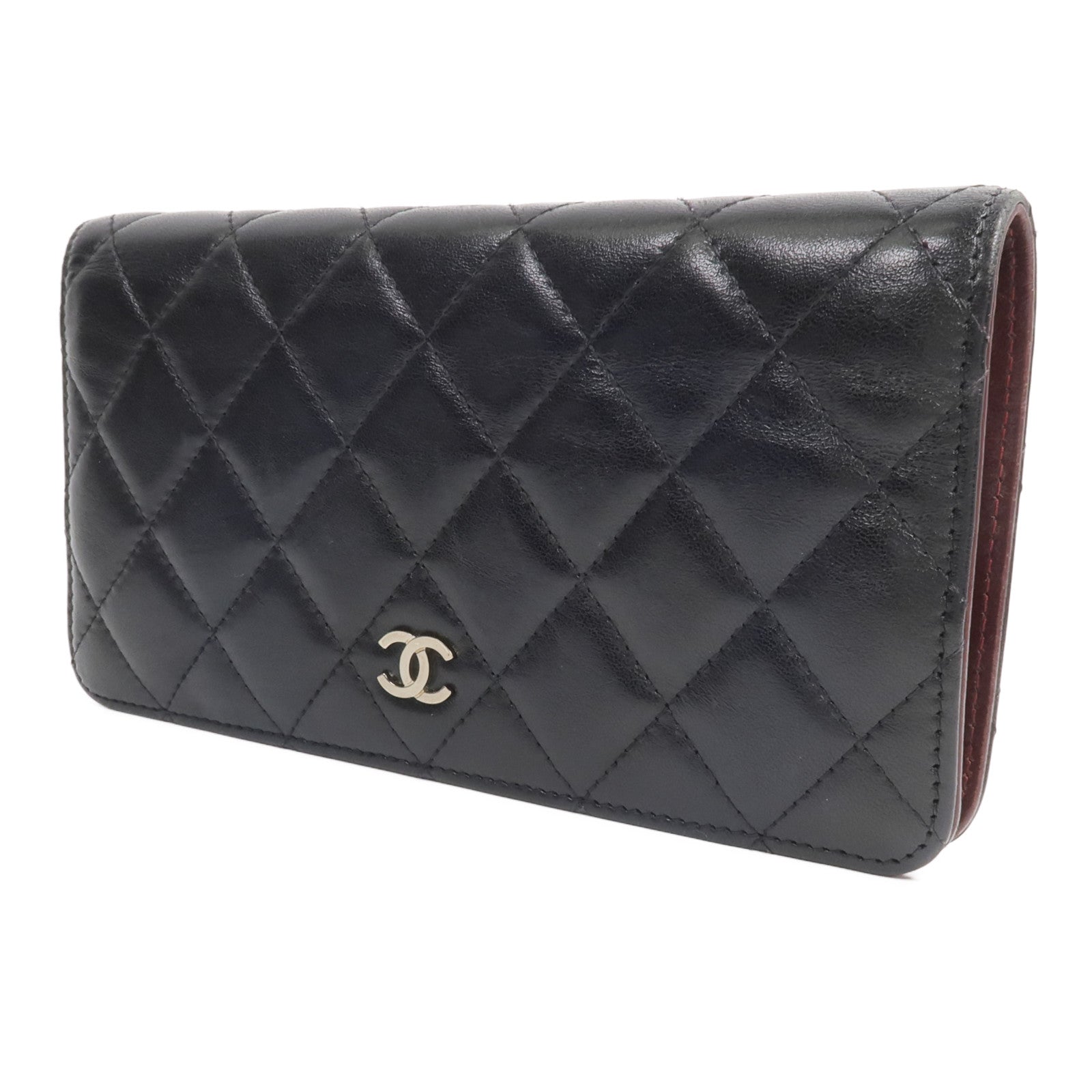 CHANEL 羊皮皮革Long Wallet長錢包