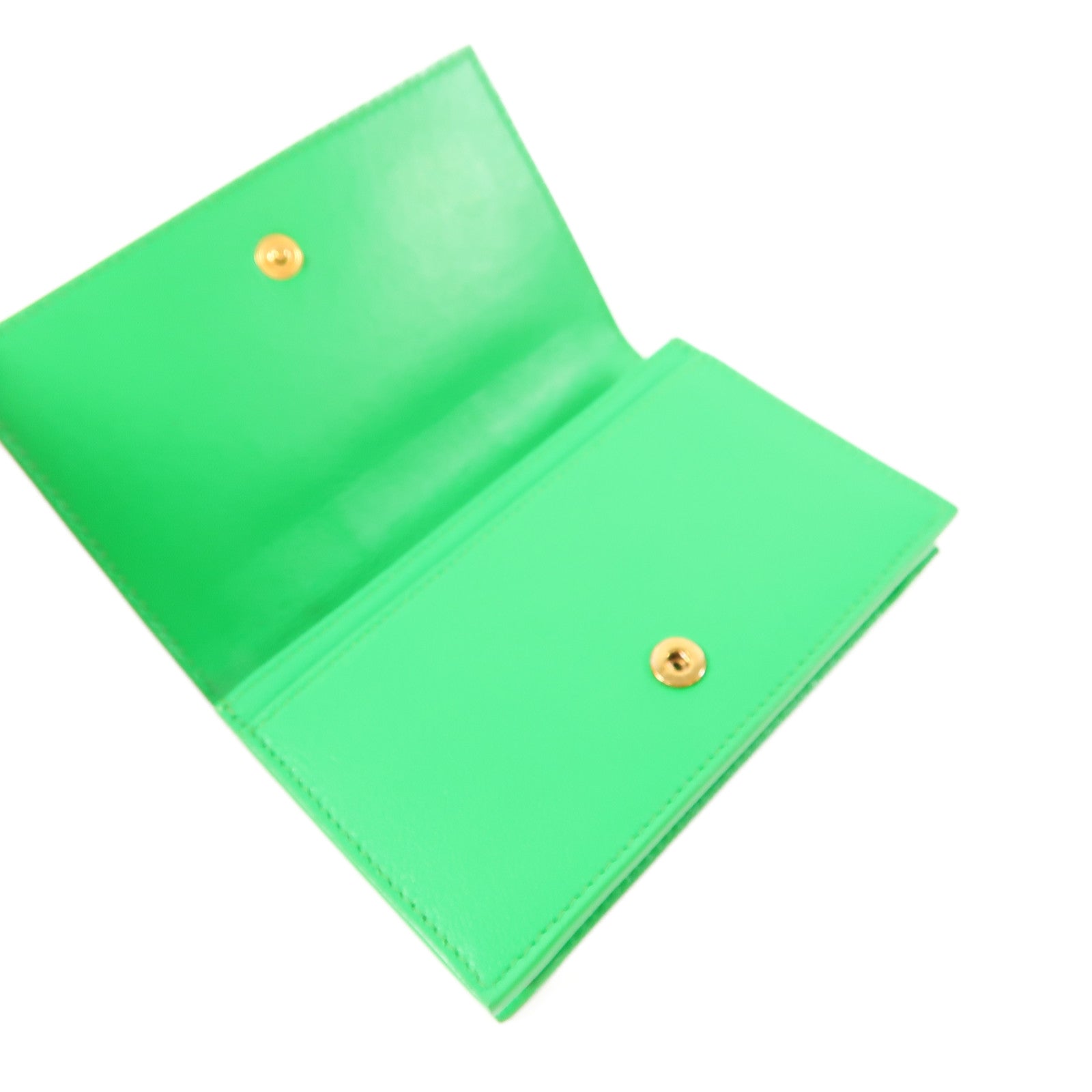 BOTTEGA VENETA 牛皮皮革Card Case金扣卡片套