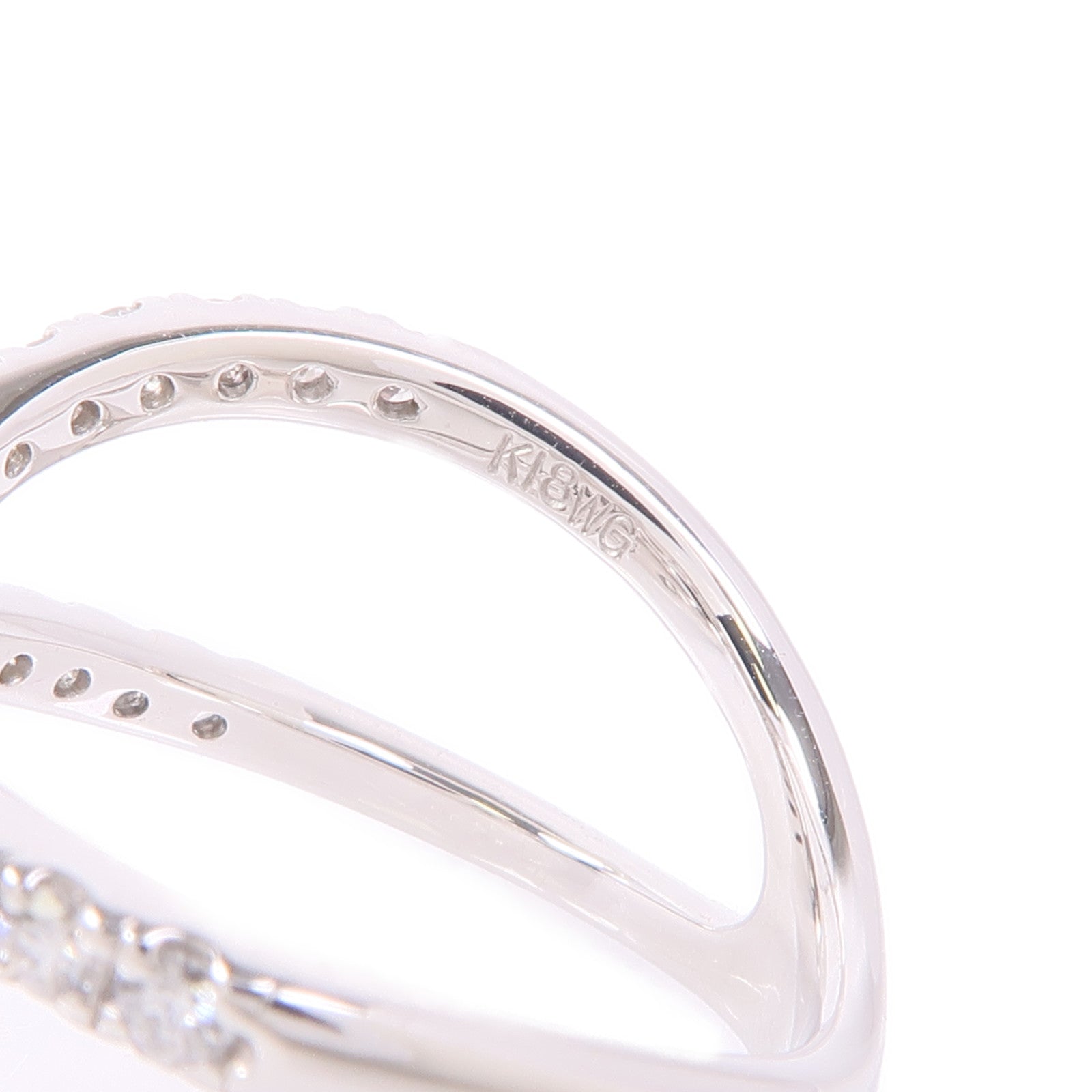 JEWELRY 18K白金Diamond Ring鑽石戒指US#6.5