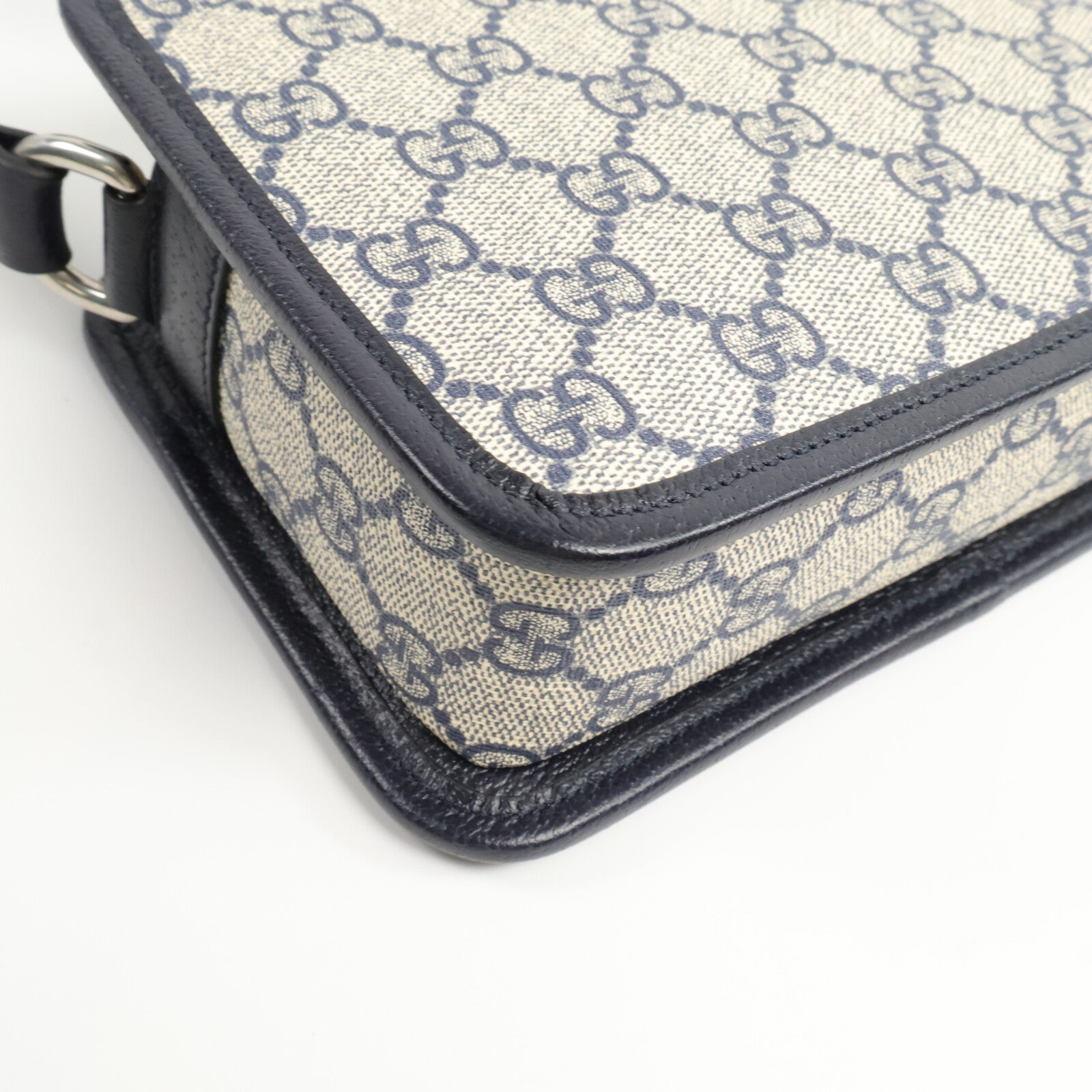 GUCCI 塗層帆布Interlocking G Shoulder Bag肩背袋