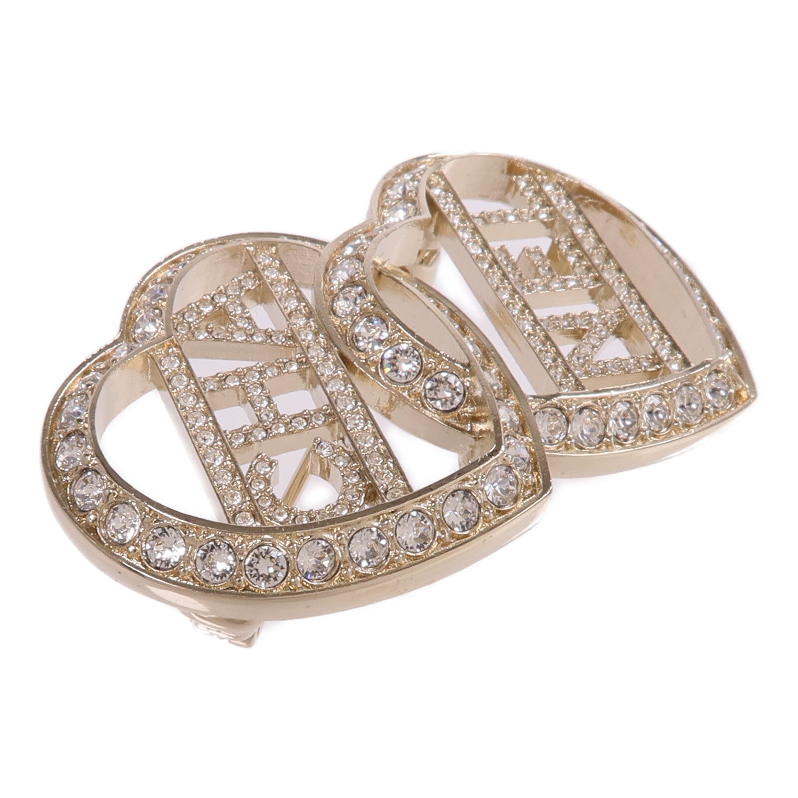 CHANEL 金屬Brooch金扣胸針