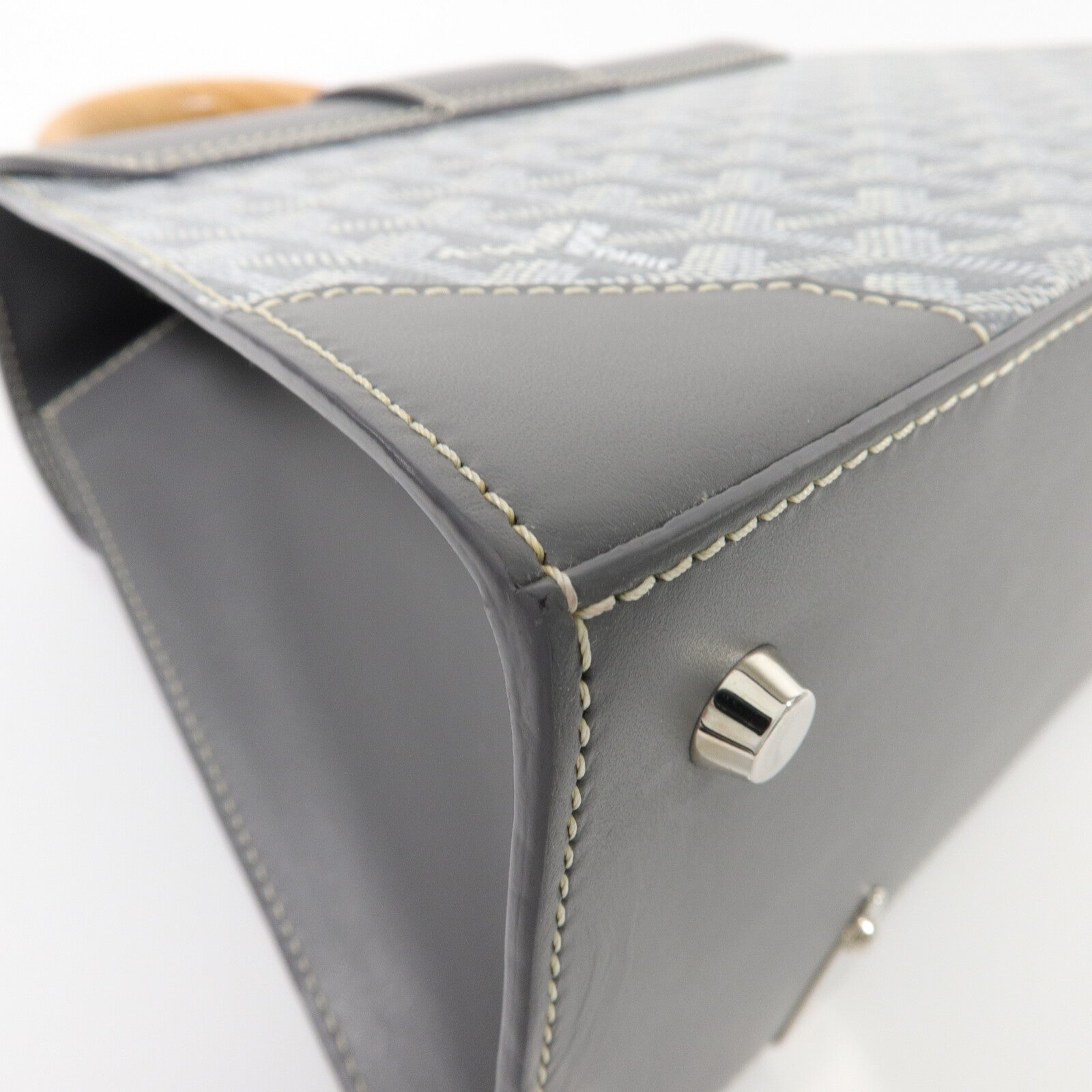 GOYARD 塗層帆布Saigon Structure PM手挽肩背兩用袋