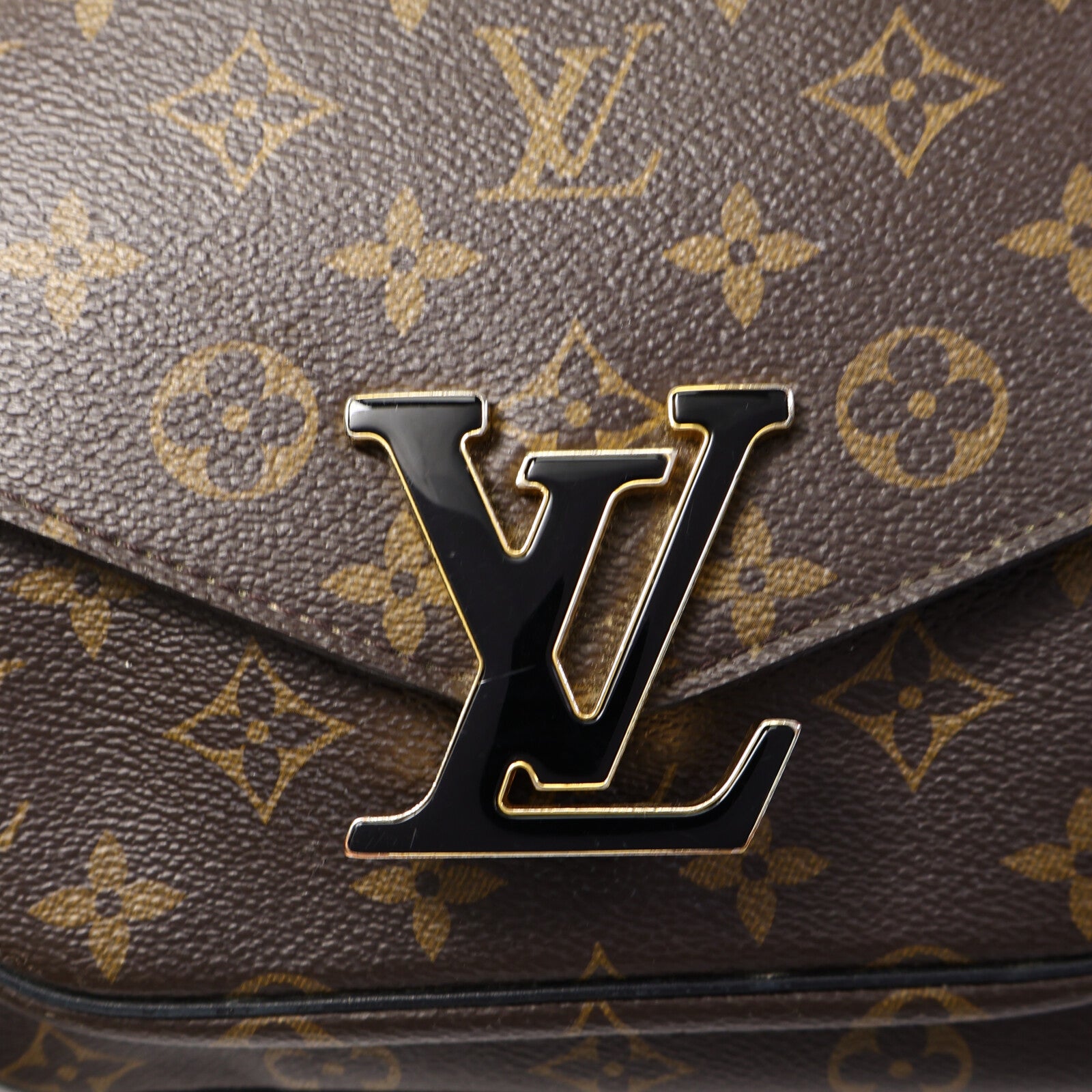 LOUIS VUITTON Monogram Passy金扣肩背袋