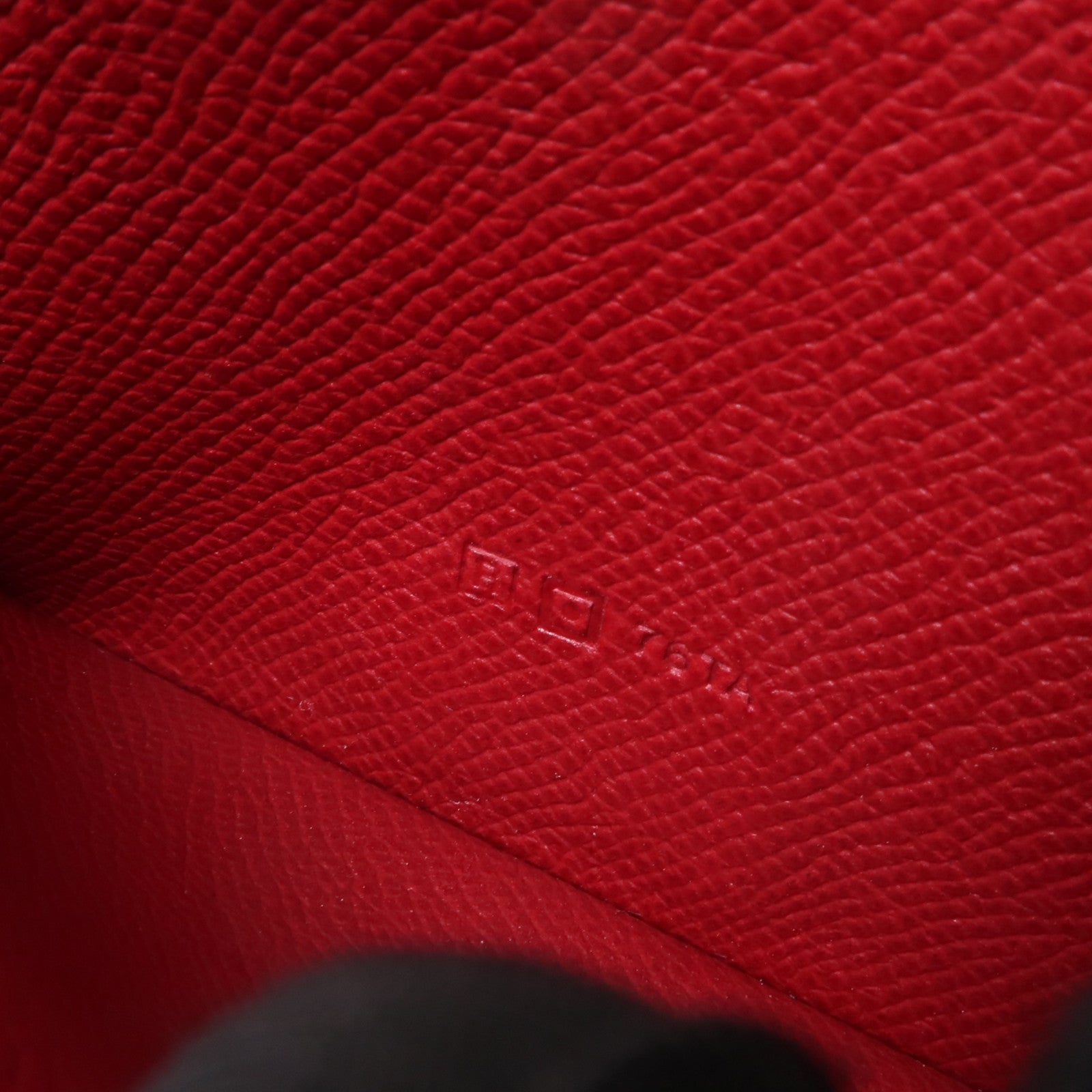 HERMES 皮革Bearn Long Wallet銀扣長錢包長錢包