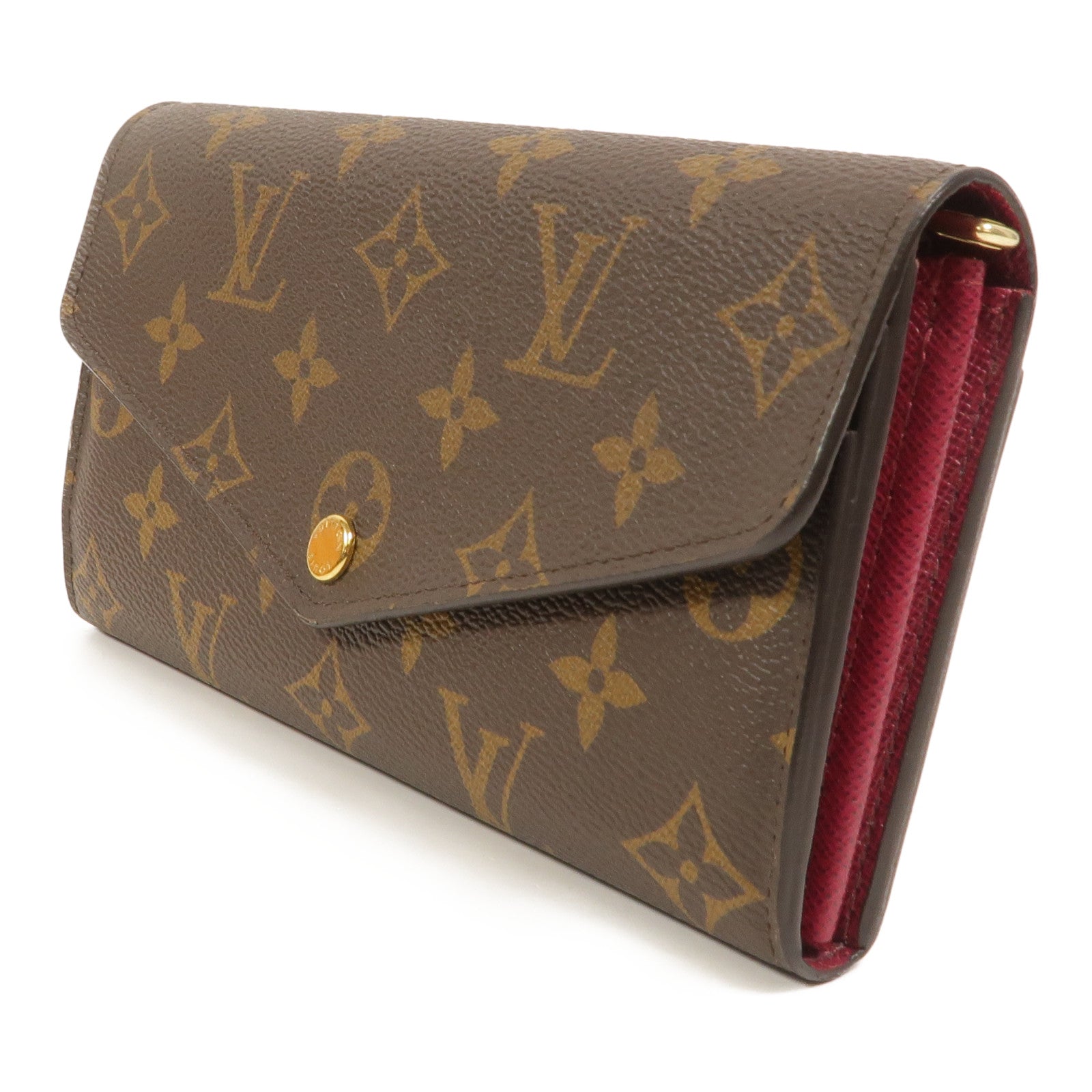 LOUIS VUITTON Monogram Sarah長錢包