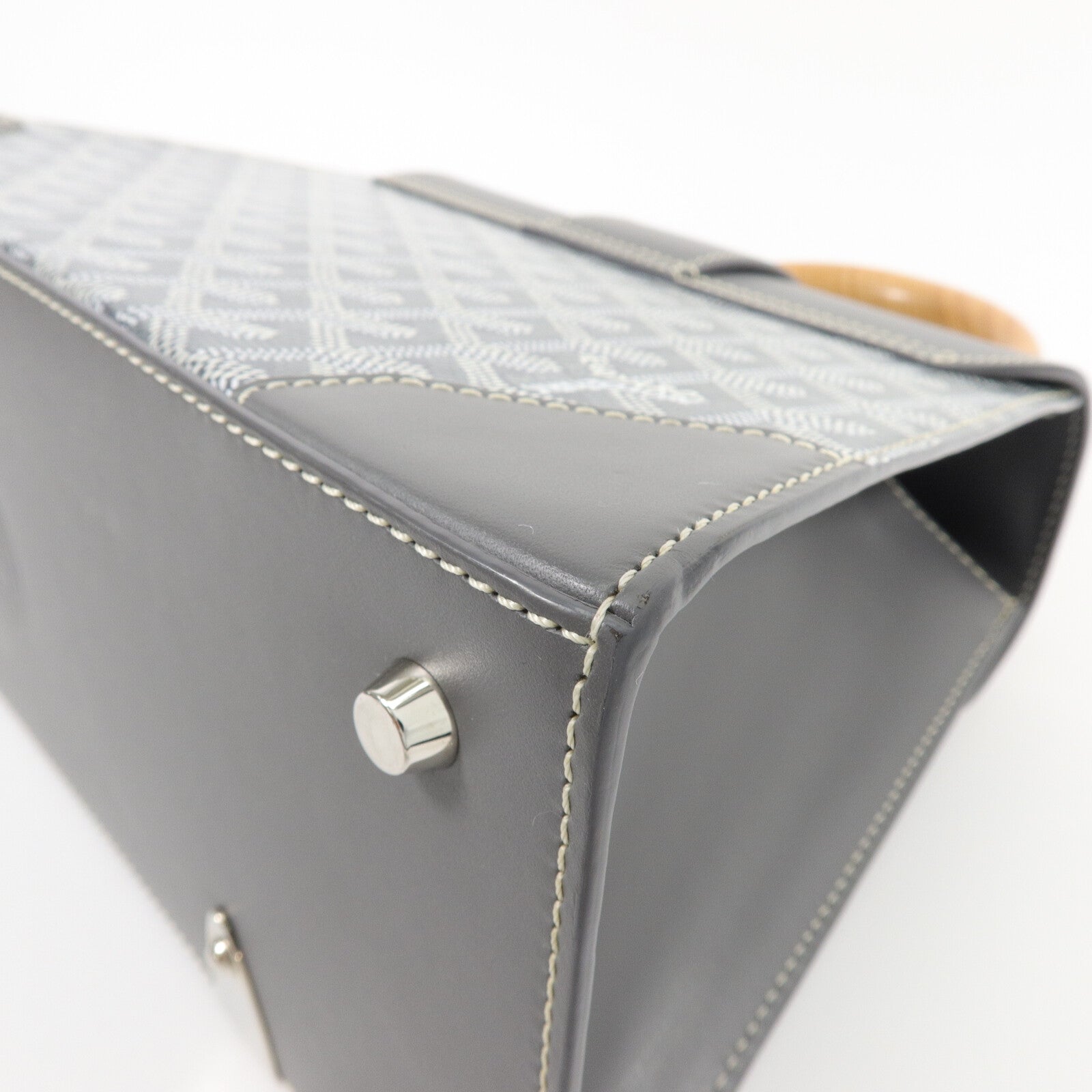 GOYARD 塗層帆布Saigon Structure PM手挽肩背兩用袋