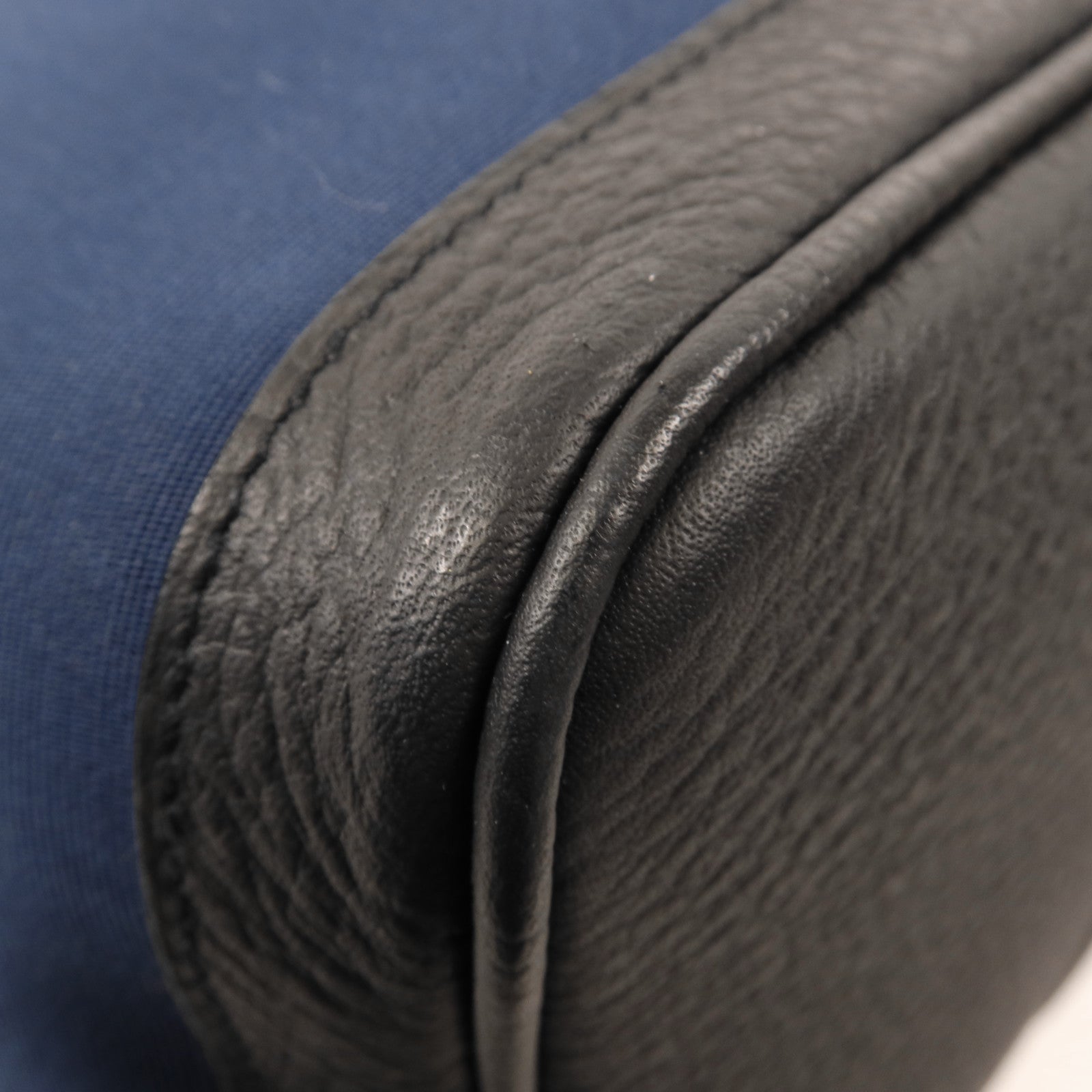 HERMES 帆布/皮革Garden Party PM銀扣手挽袋