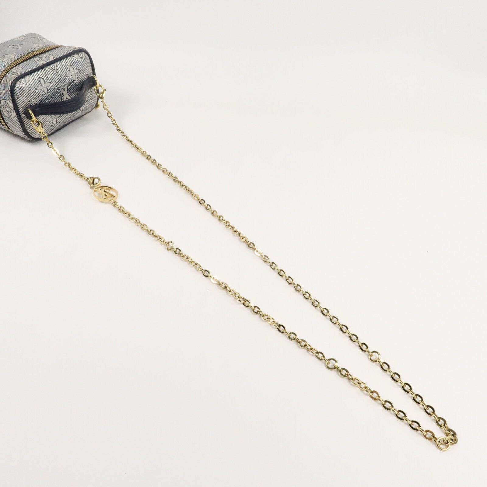 LOUIS VUITTON Monogram Coated Micro Vanity手挽肩背兩用袋