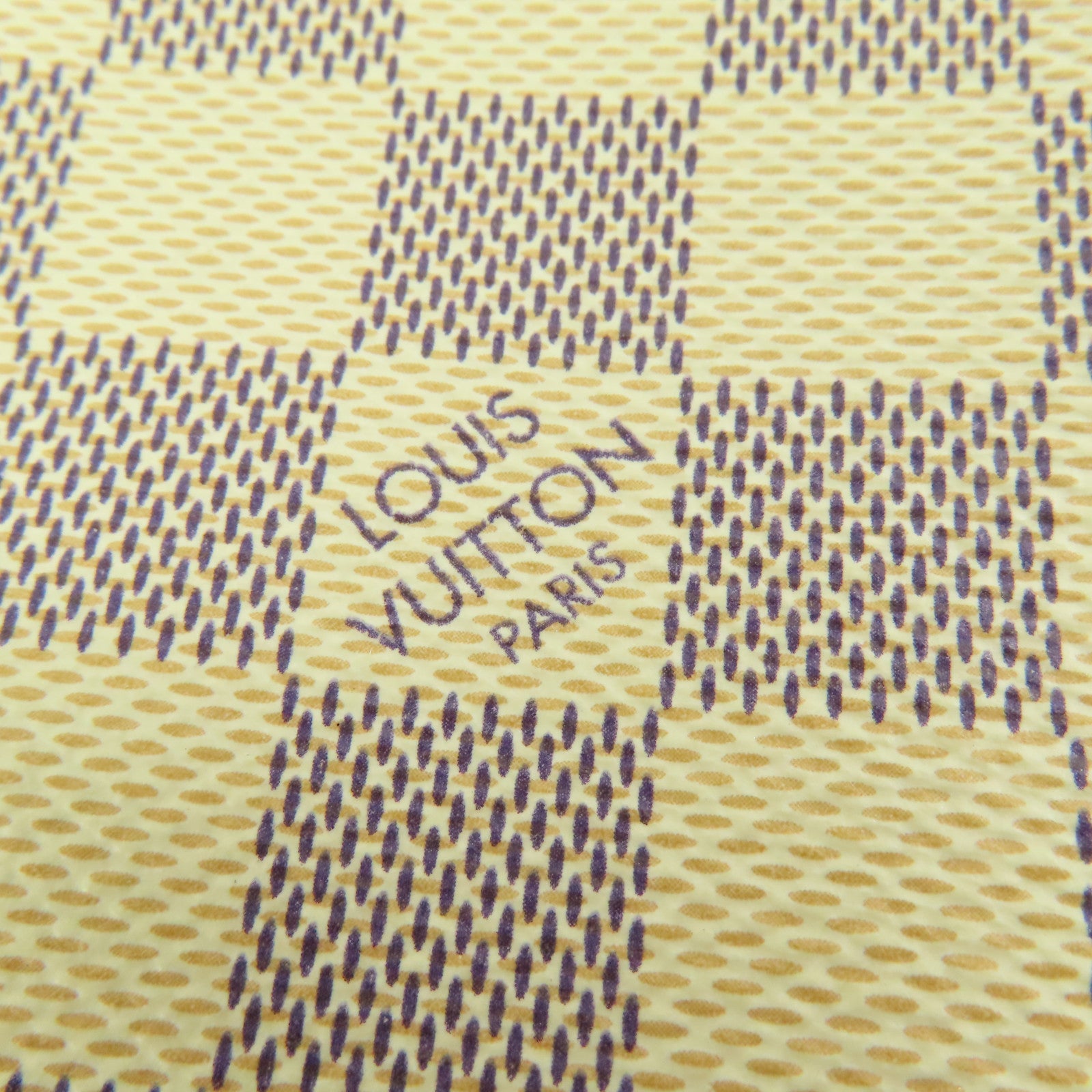 LOUIS VUITTON Damier Azur Mini Pochette Accessories金扣鏈帶手挽袋