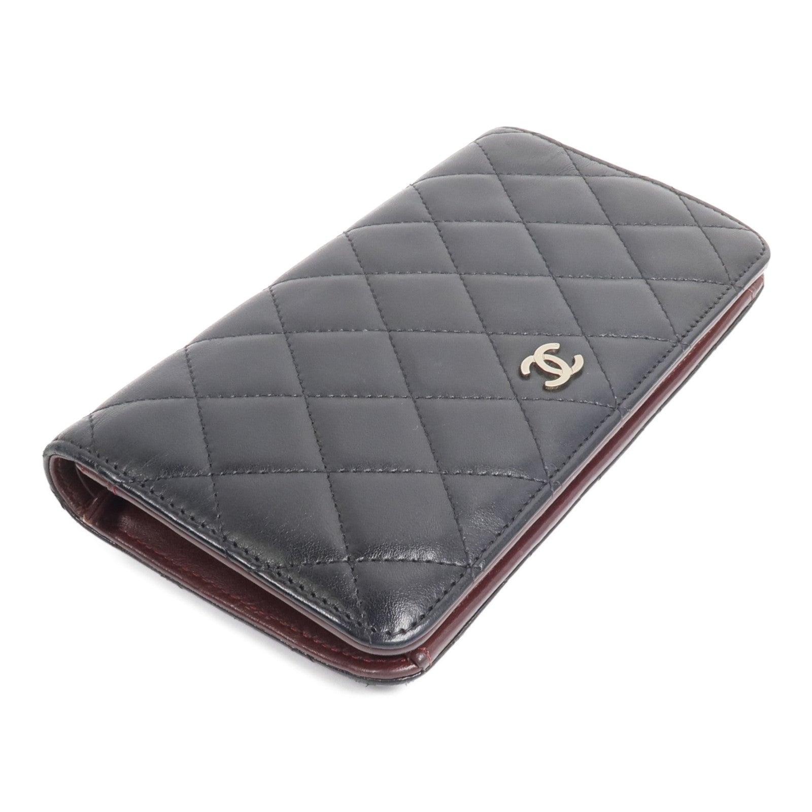 CHANEL 羊皮皮革Long Wallet長錢包