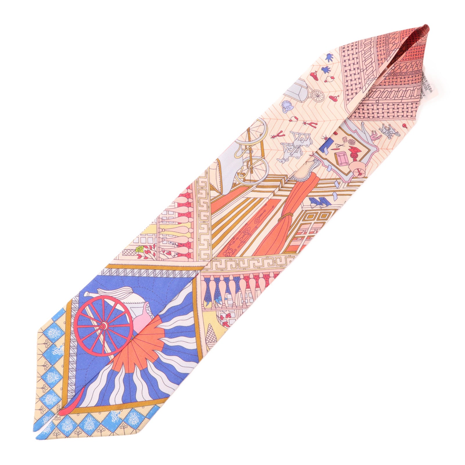 HERMES 【激減優惠】絲質Twilly絲巾