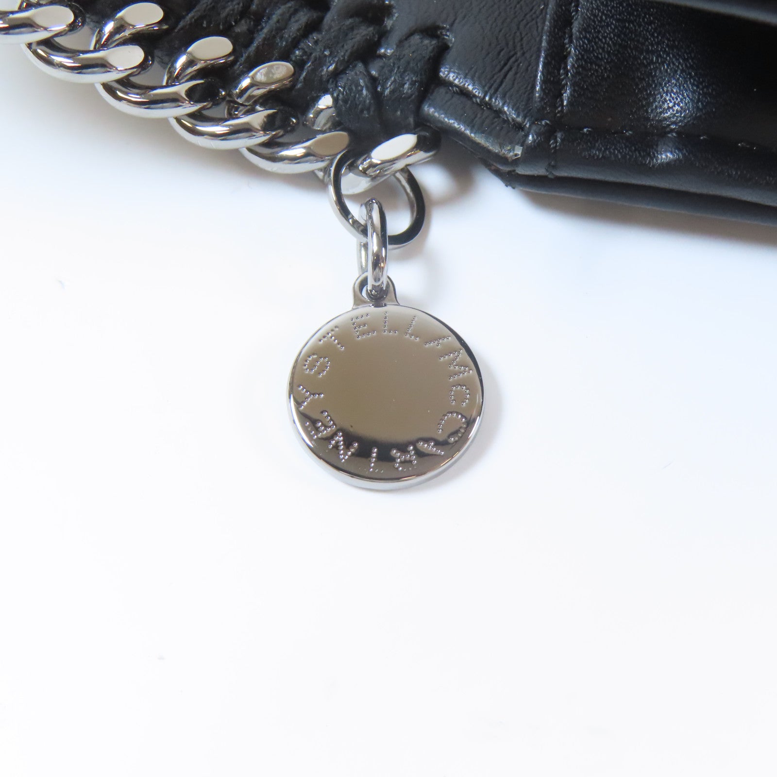 SELECTION 【激減優惠】牛皮皮革Stella Mccartney Long wallet銀扣長錢包黑色