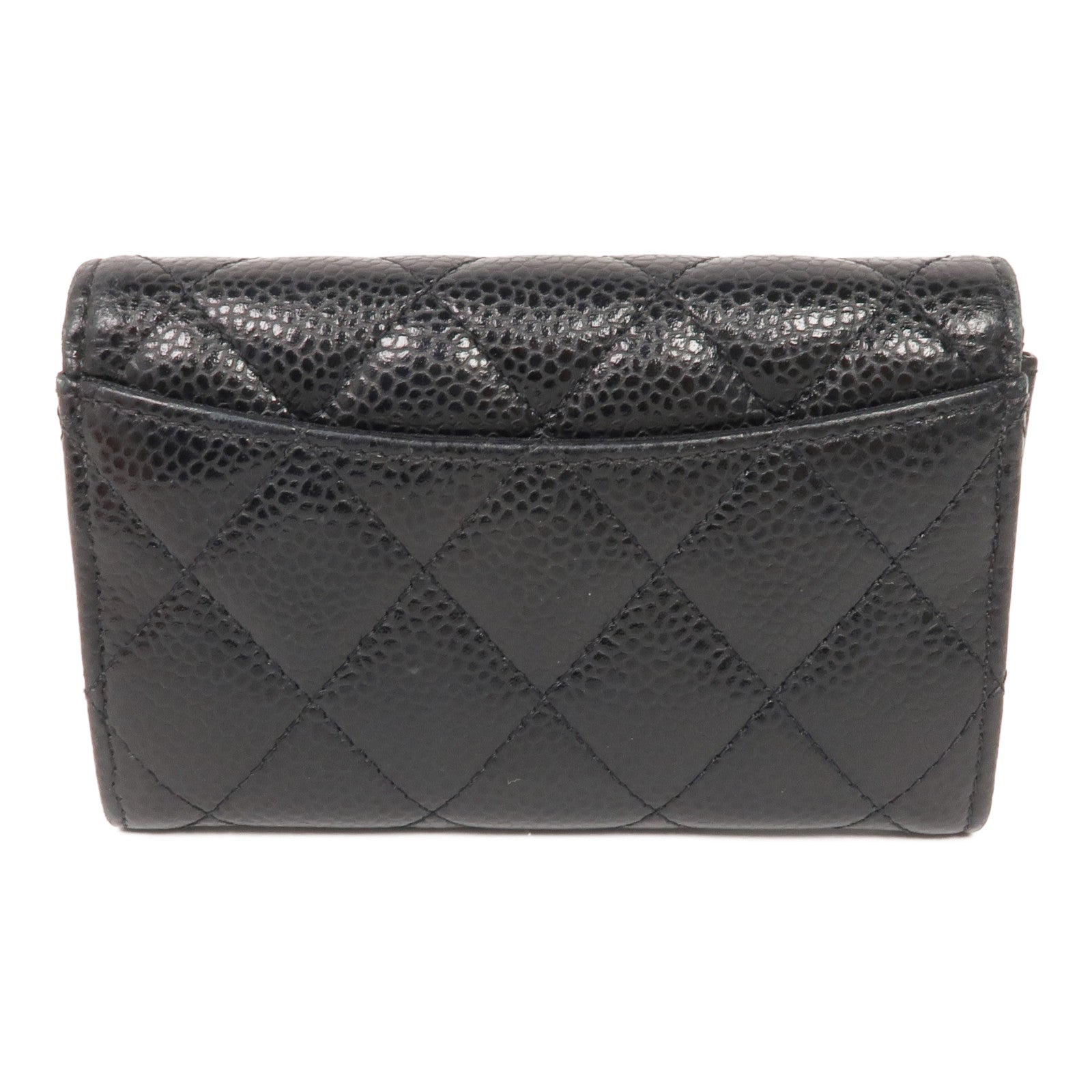 CHANEL 牛皮皮革Card Case金扣卡片套