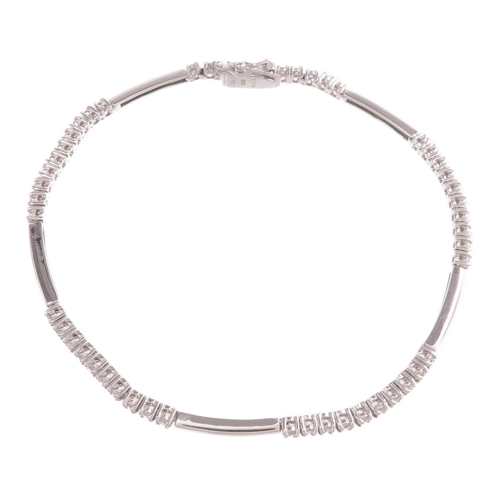 JEWELRY 【激減優惠】18K白金Diamond Bracelet鑽石手鏈