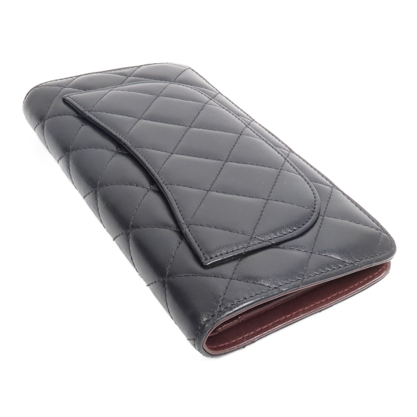 CHANEL 羊皮皮革Long Wallet長錢包