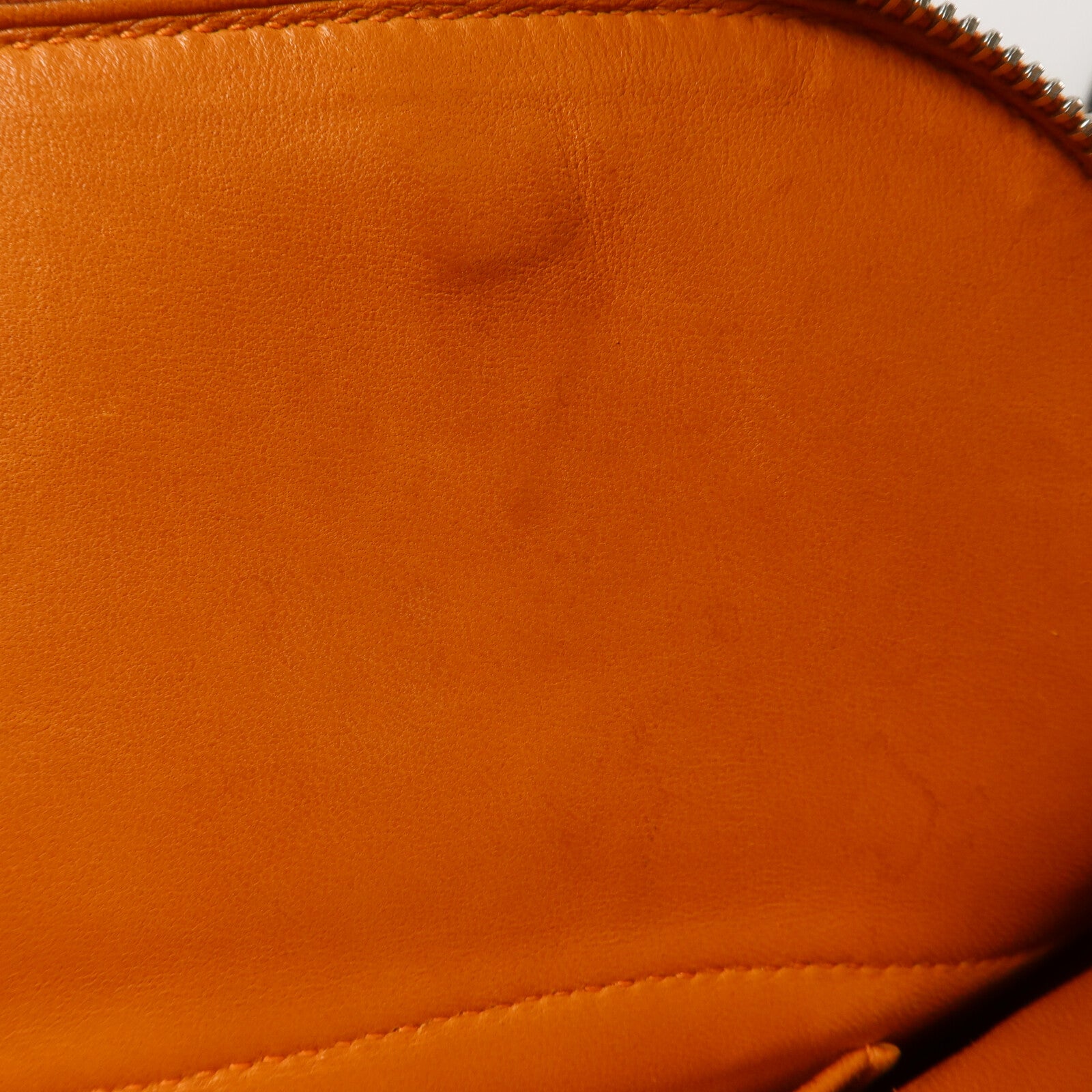 HERMES Clemence皮革Bolide 31手挽肩背兩用袋Orange