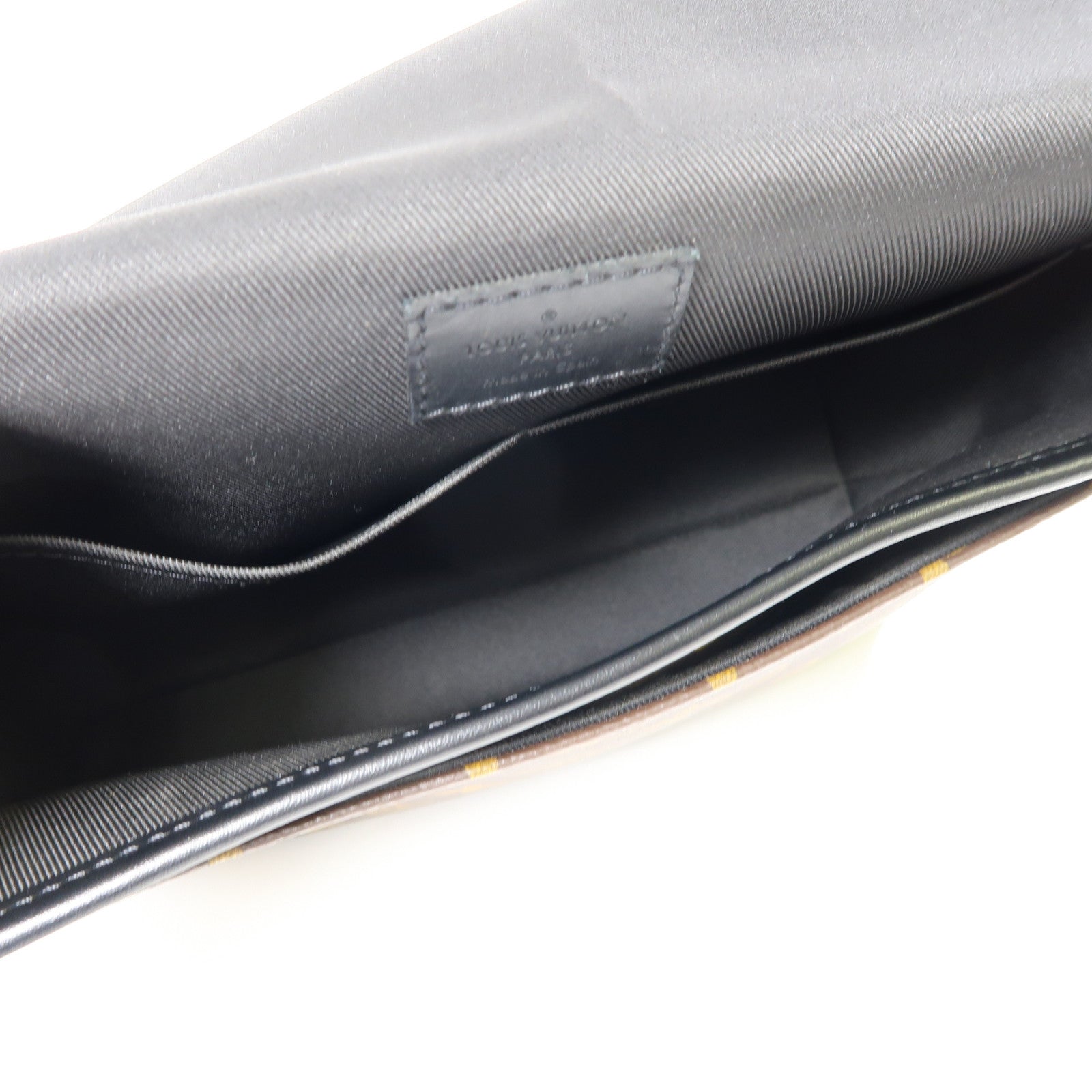 LOUIS VUITTON Monogram Magnetic肩背袋棕色