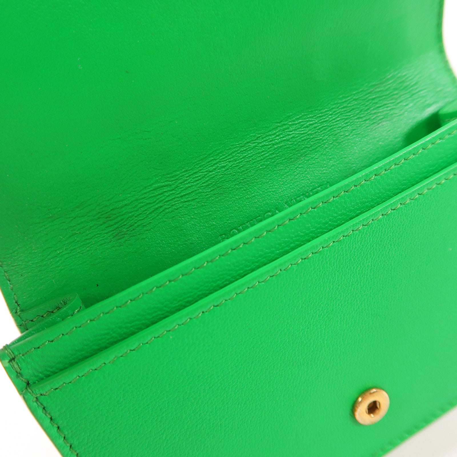 BOTTEGA VENETA 牛皮皮革Card Case金扣卡片套