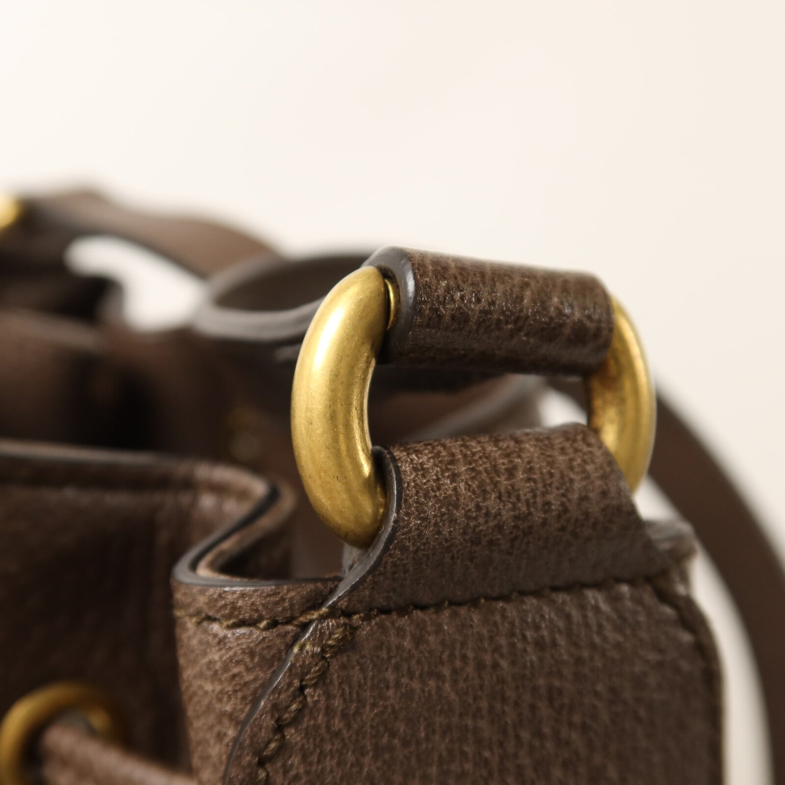 GUCCI 塗層帆布Ophidia Bucket Bag金扣肩背袋