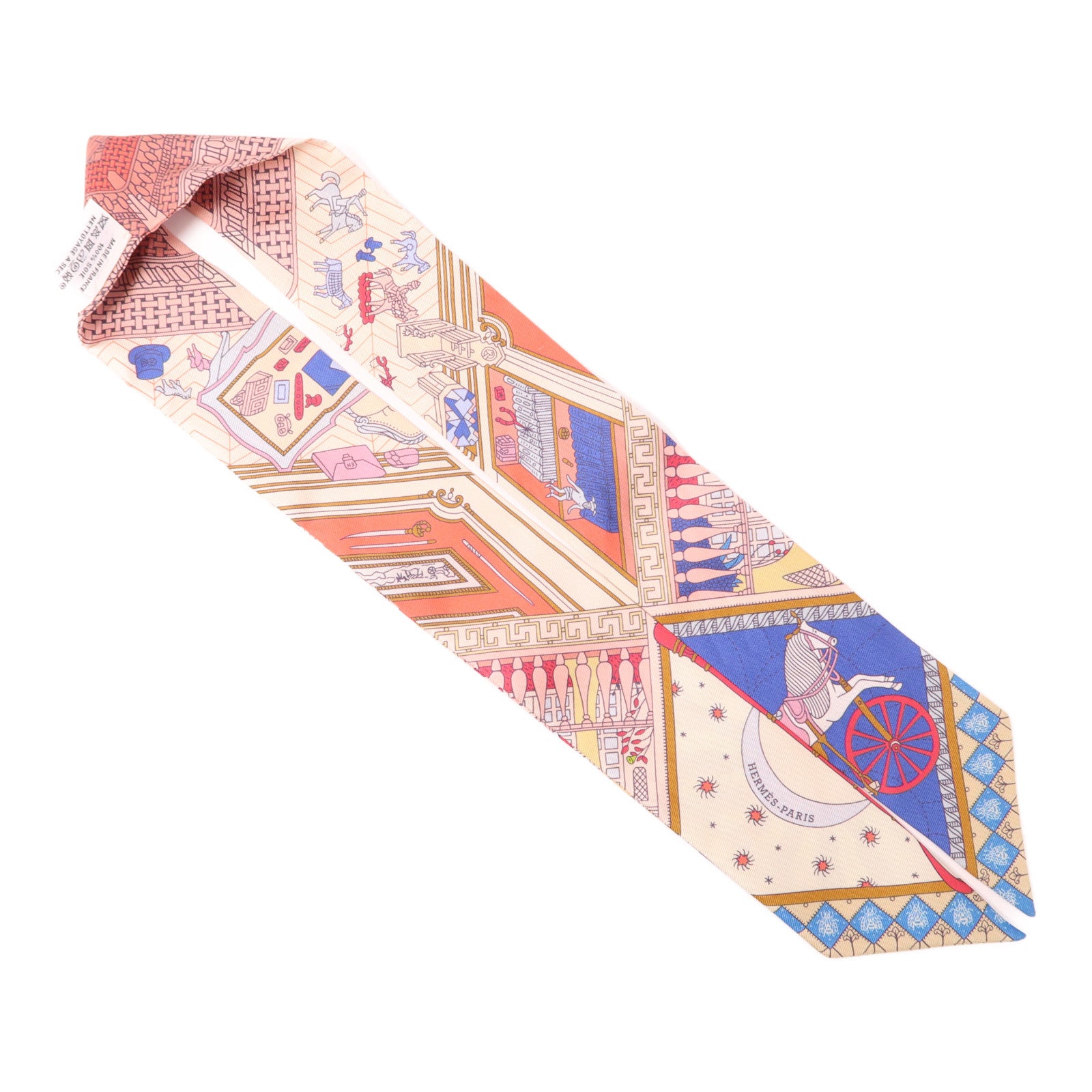 HERMES 【激減優惠】絲質Twilly絲巾