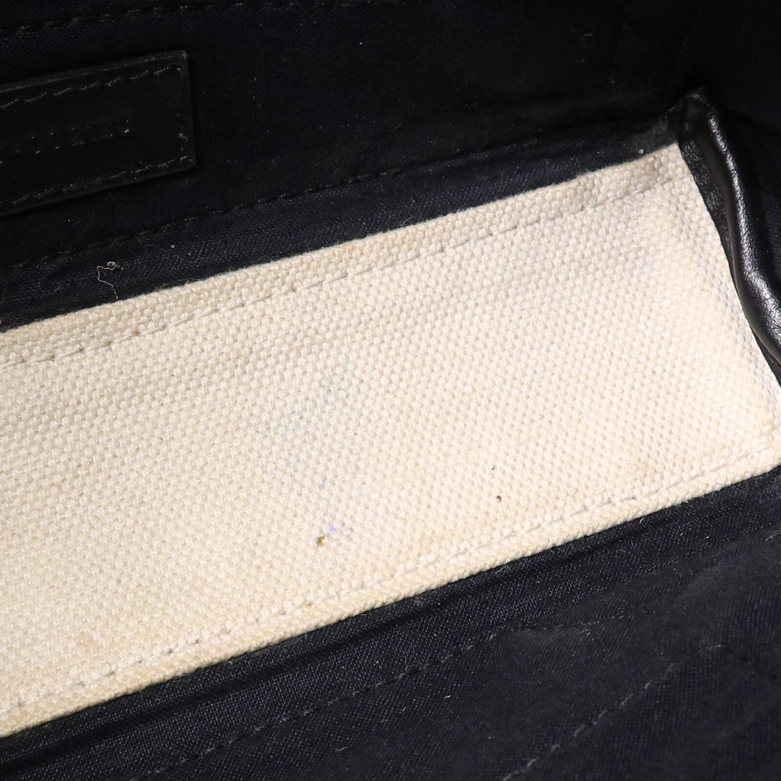 BALENCIAGA 帆布/牛皮皮革Tote Bag銀扣手挽肩背兩用袋