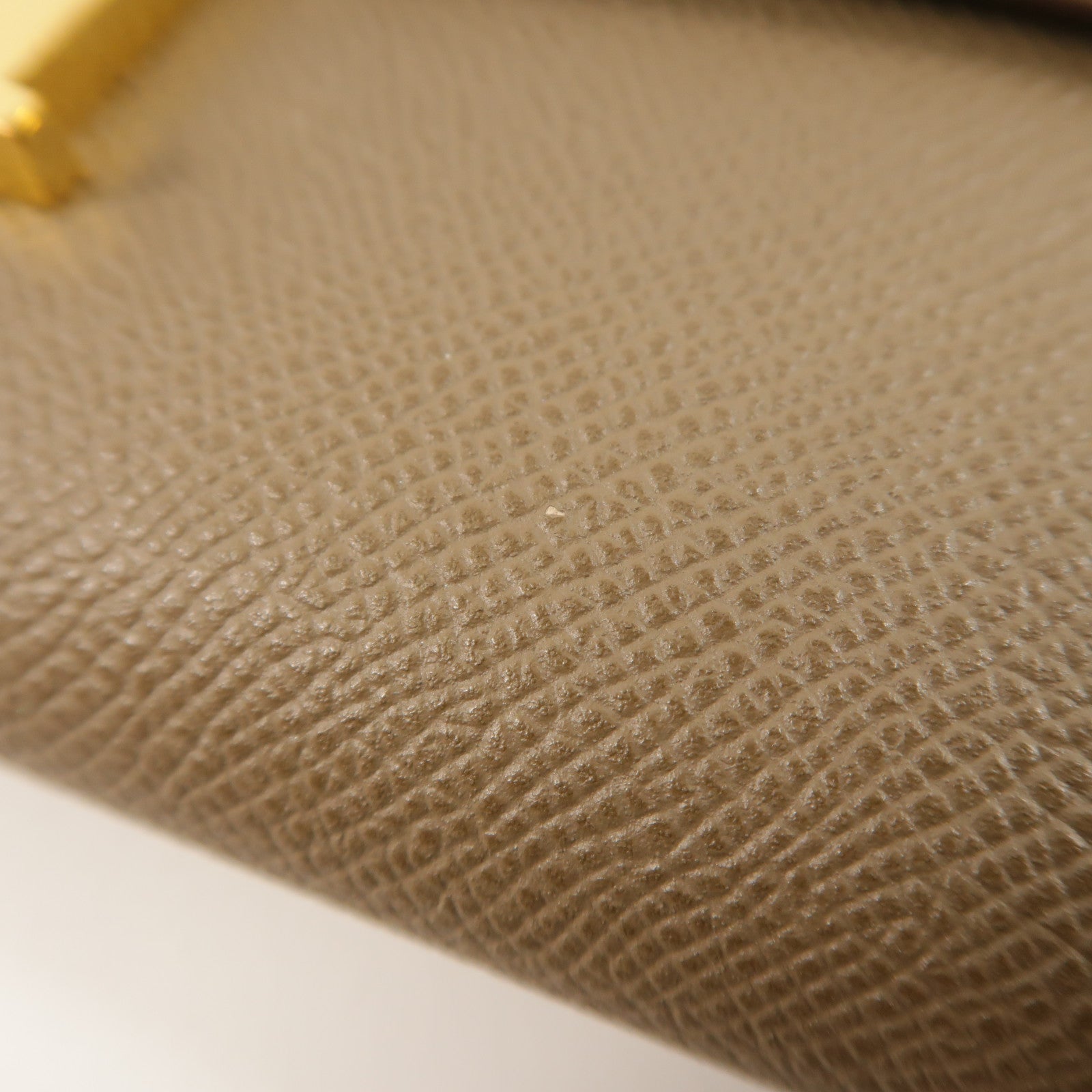HERMES Epsom皮革Constance To Go金扣肩背袋Etoupe
