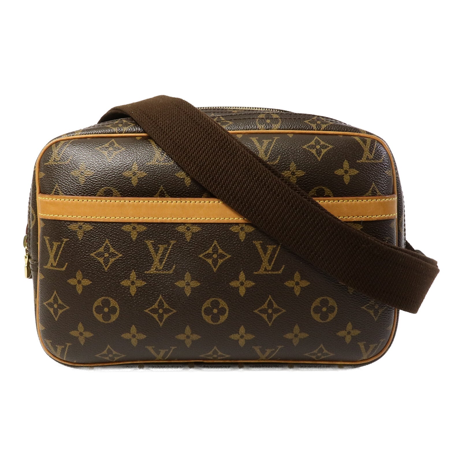 LOUIS VUITTON Monogram Reporter PM肩背袋