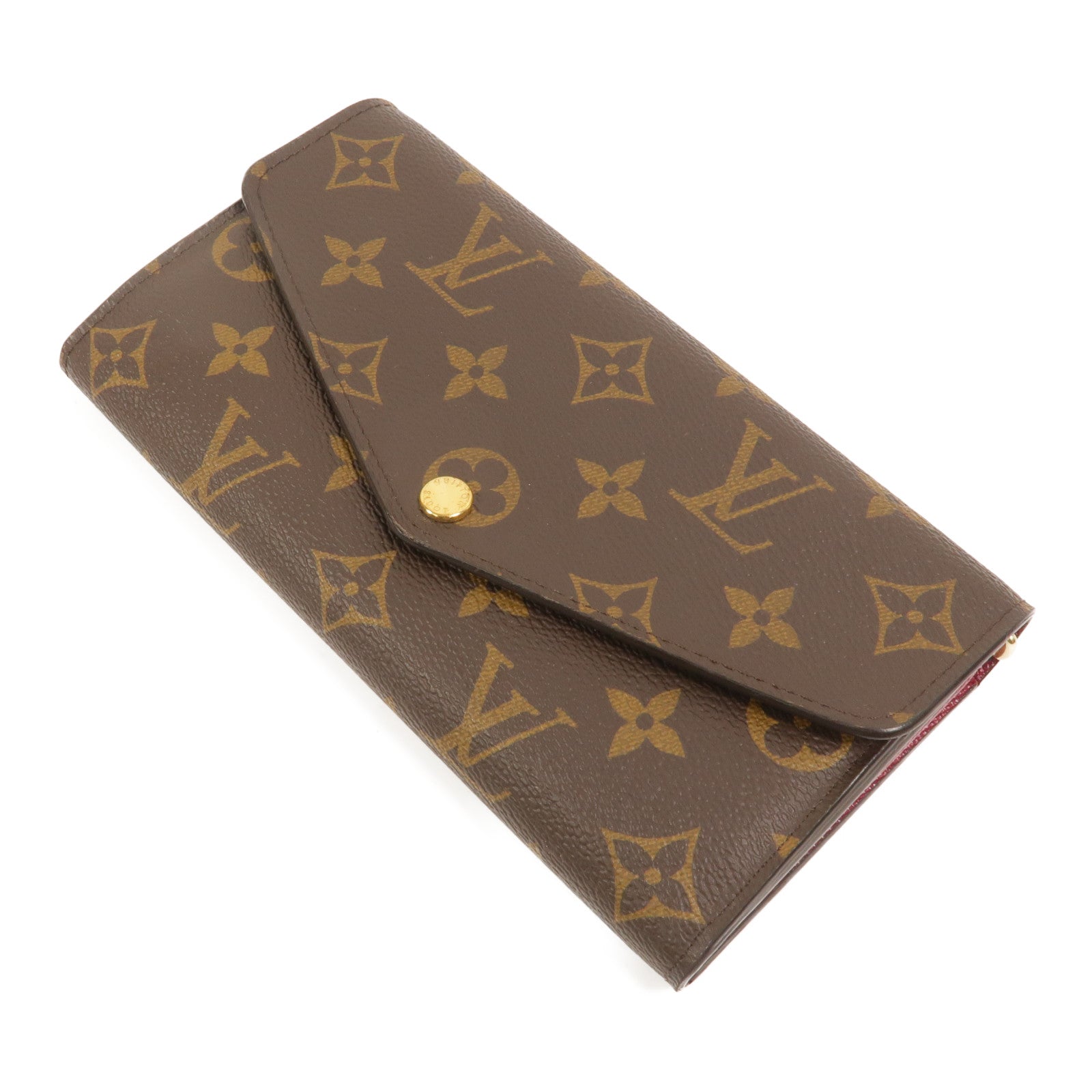 LOUIS VUITTON Monogram Sarah長錢包