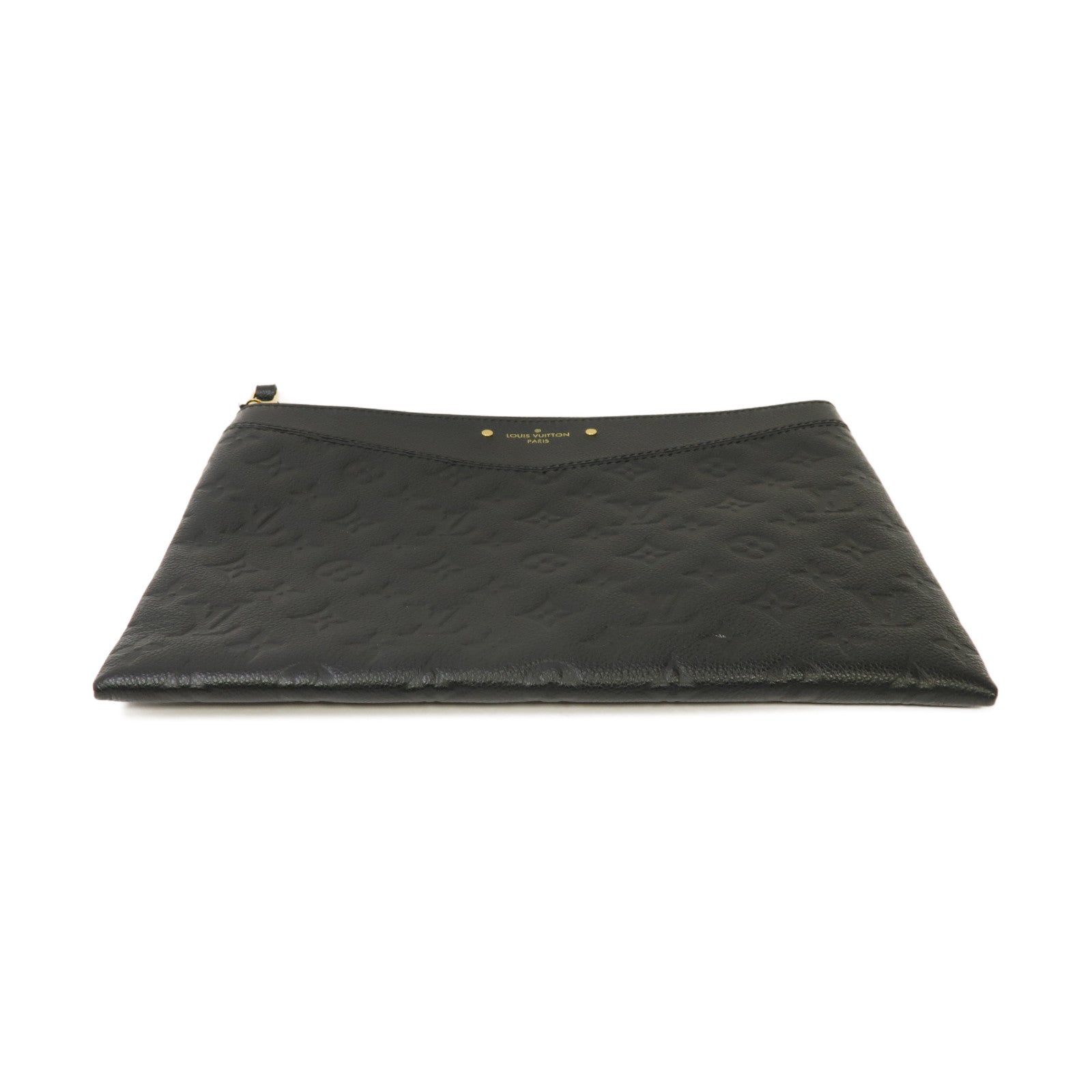 LOUIS VUITTON 【激減優惠】Monogram Empreinte Clutch Bag金扣手拿包黒色