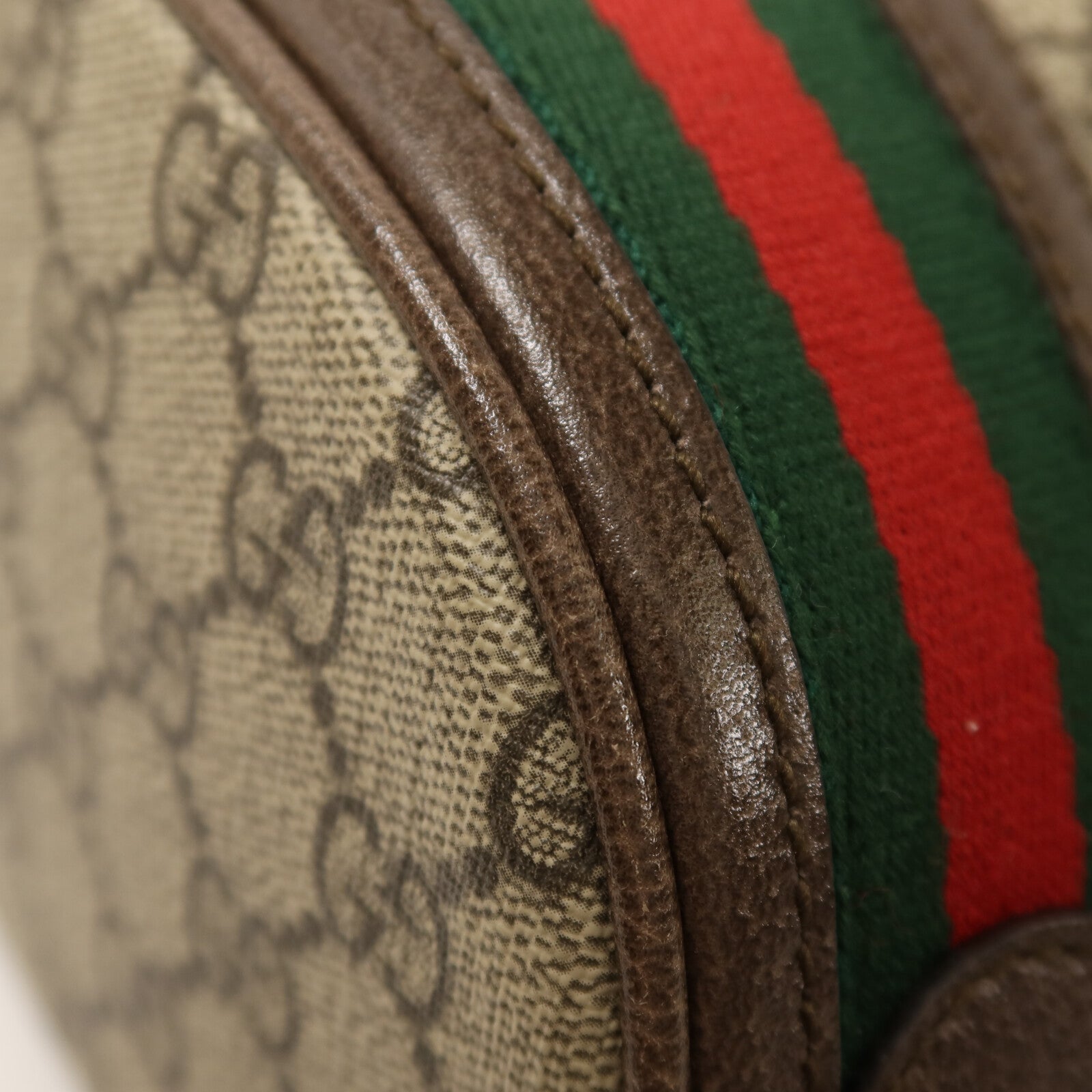 GUCCI 塗層帆布Ophidia Bucket Bag金扣肩背袋