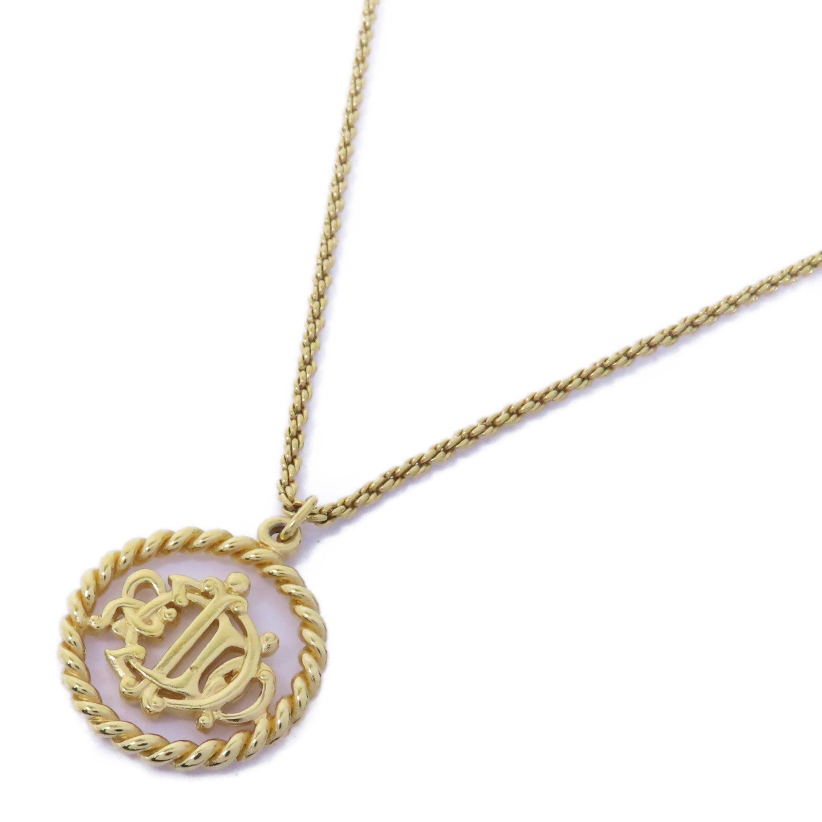 Dior 金屬Pop Chill Necklace項鍊金色
