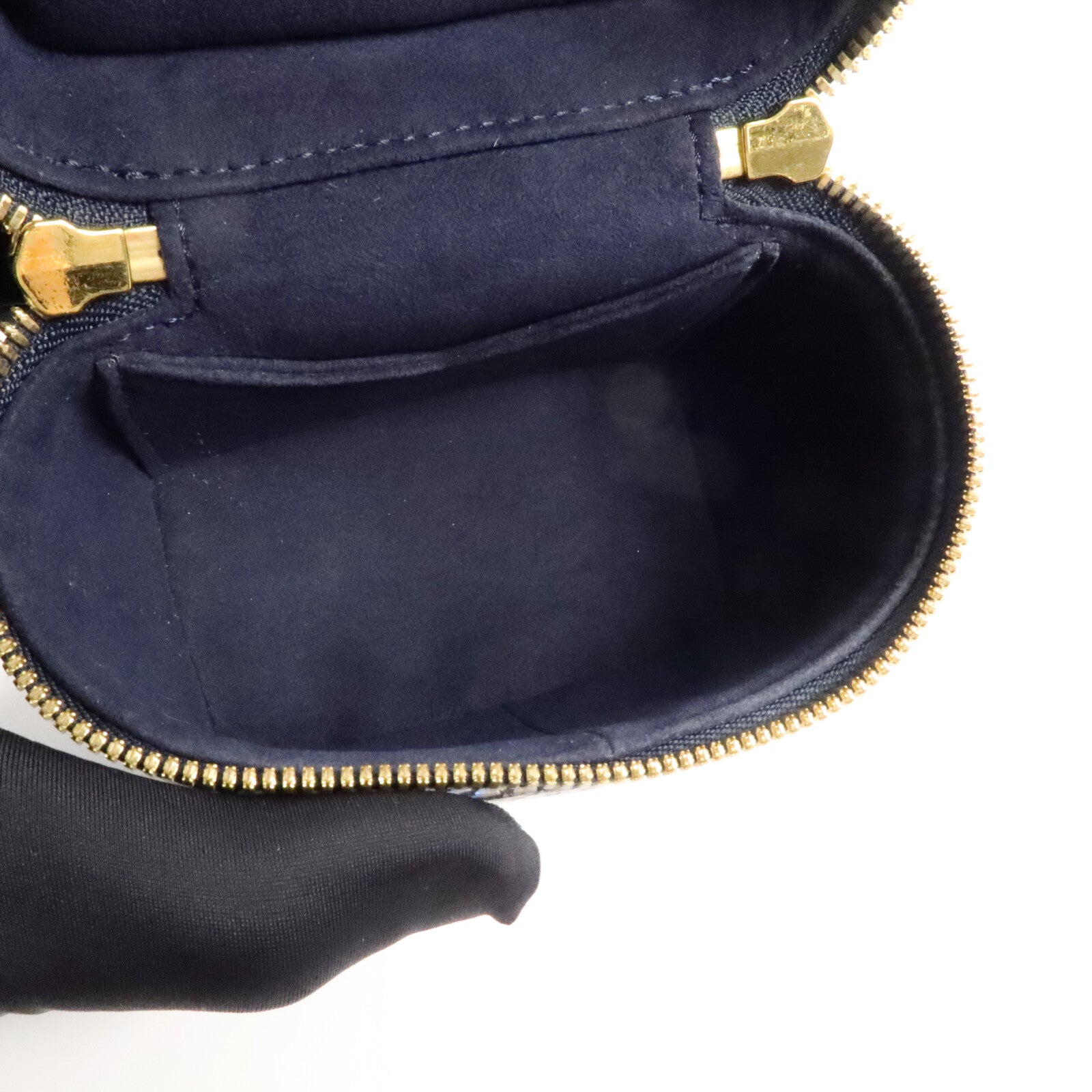 LOUIS VUITTON Monogram Coated Micro Vanity手挽肩背兩用袋