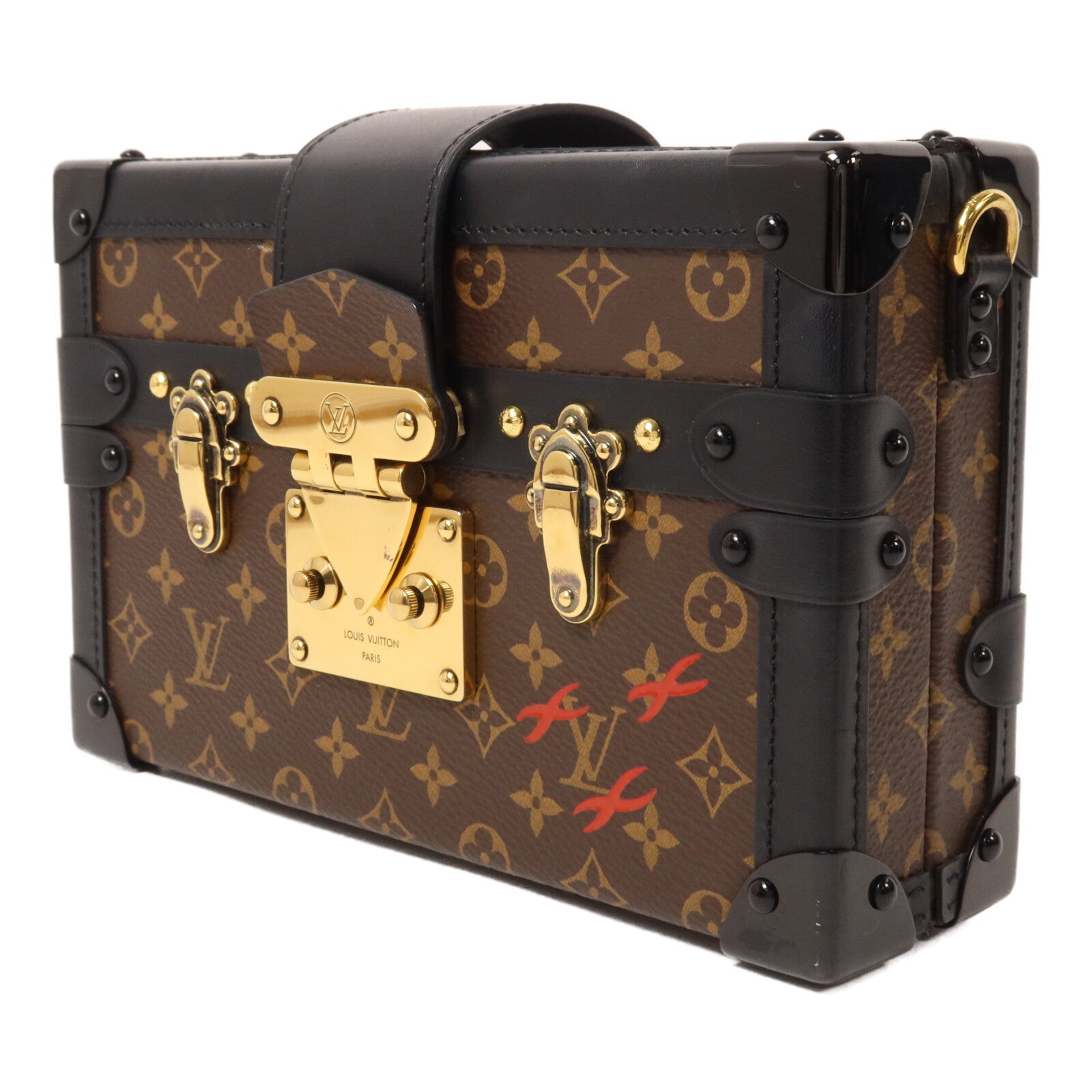 LOUIS VUITTON Monogram Petite Malle肩背袋