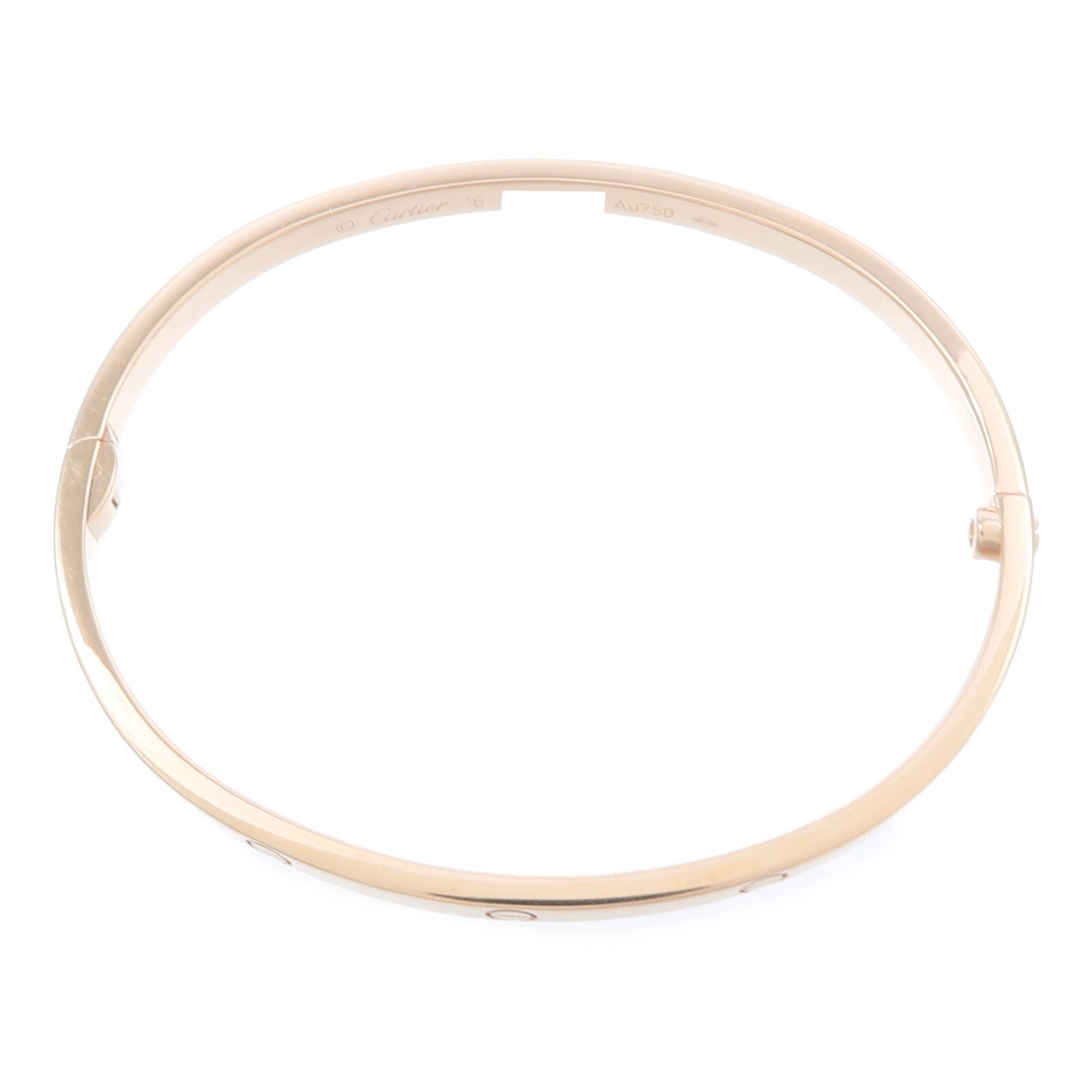 CARTIER 18K黃金Love Bracelet Small Model手鐲