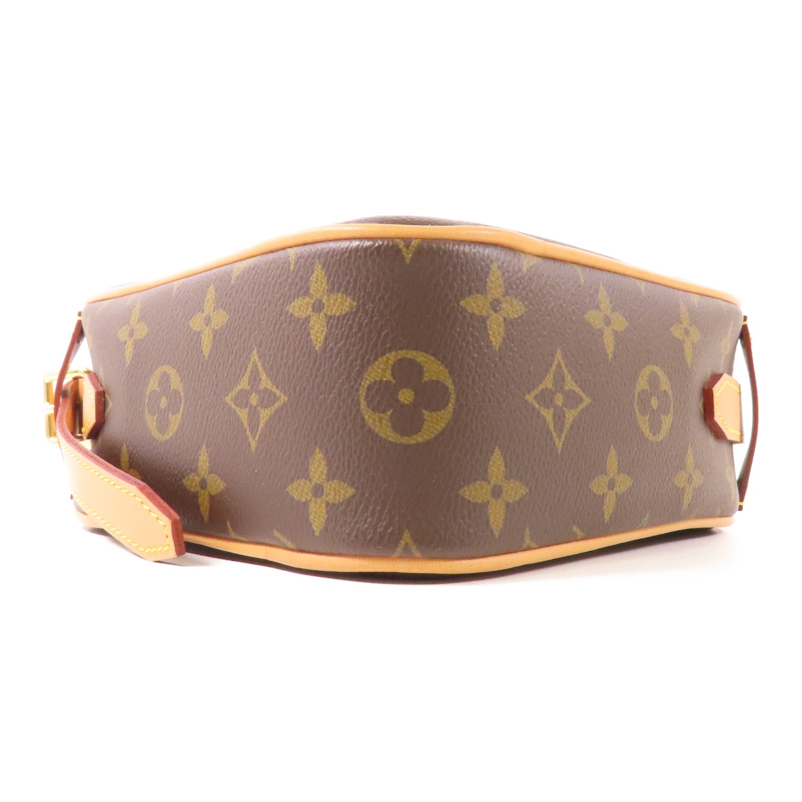 LOUIS VUITTON Monogram Game On Coeur金扣肩背袋棕色