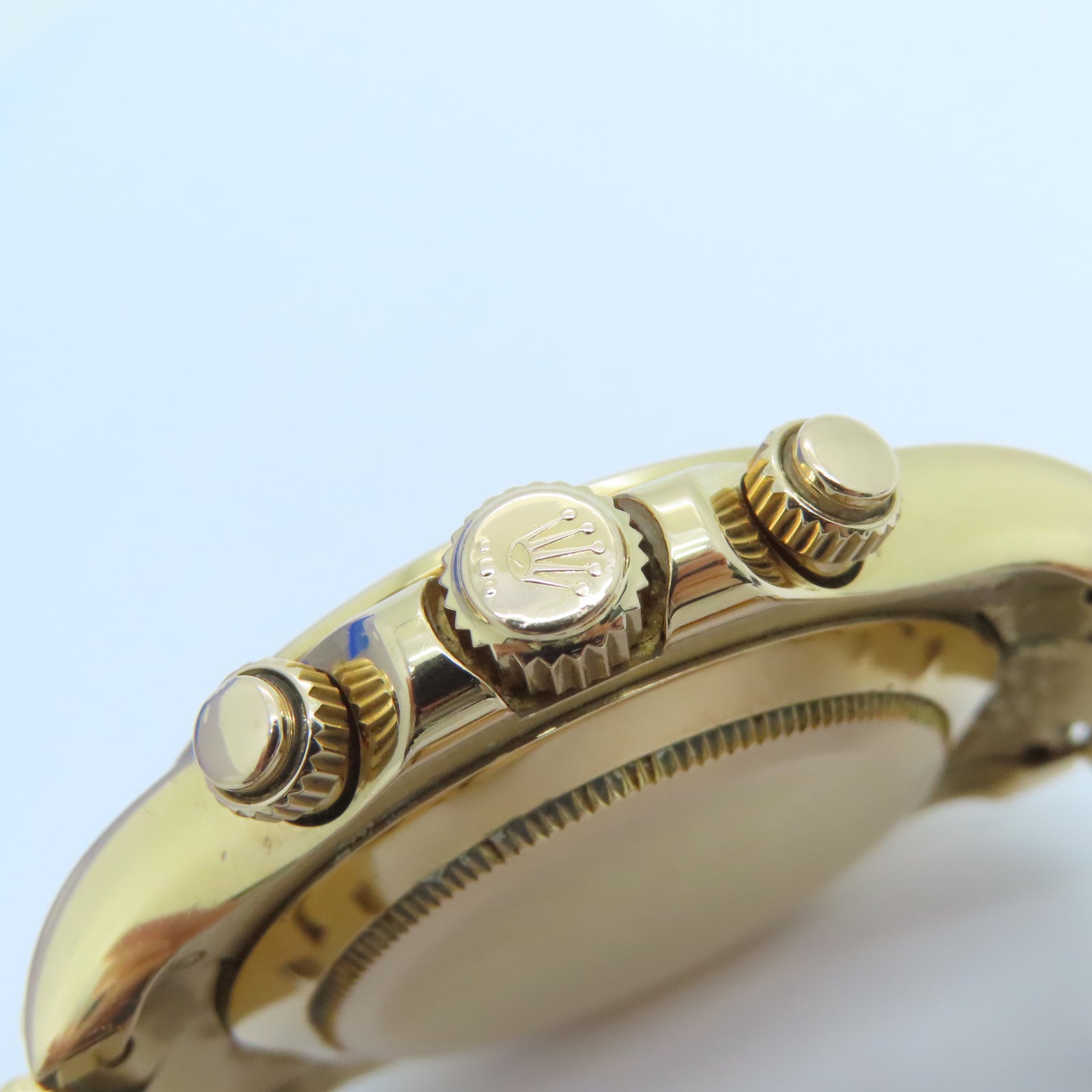 ROLEX 【激減優惠】18K黃金Daytona手錶自動機芯金色