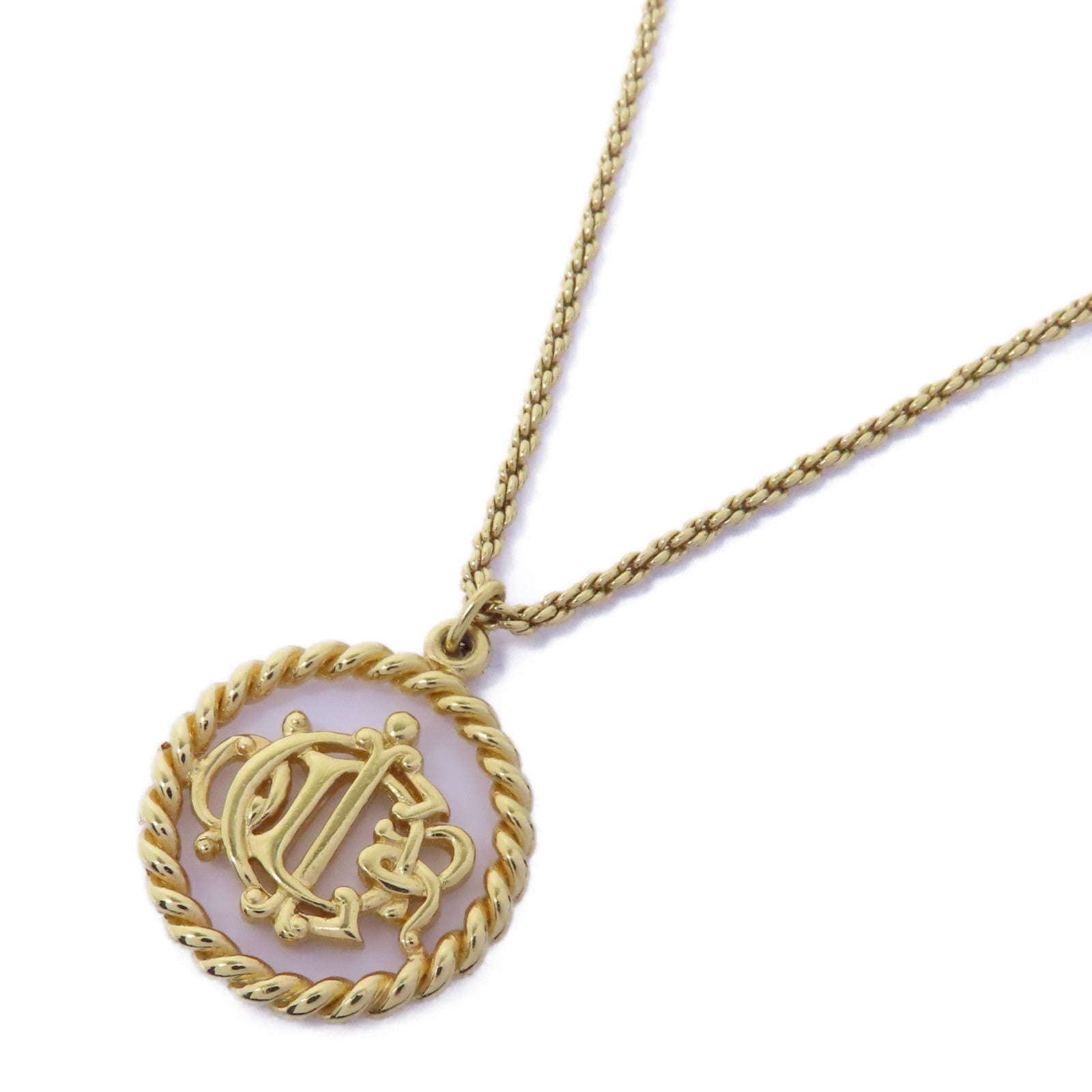 Dior 金屬Pop Chill Necklace項鍊金色