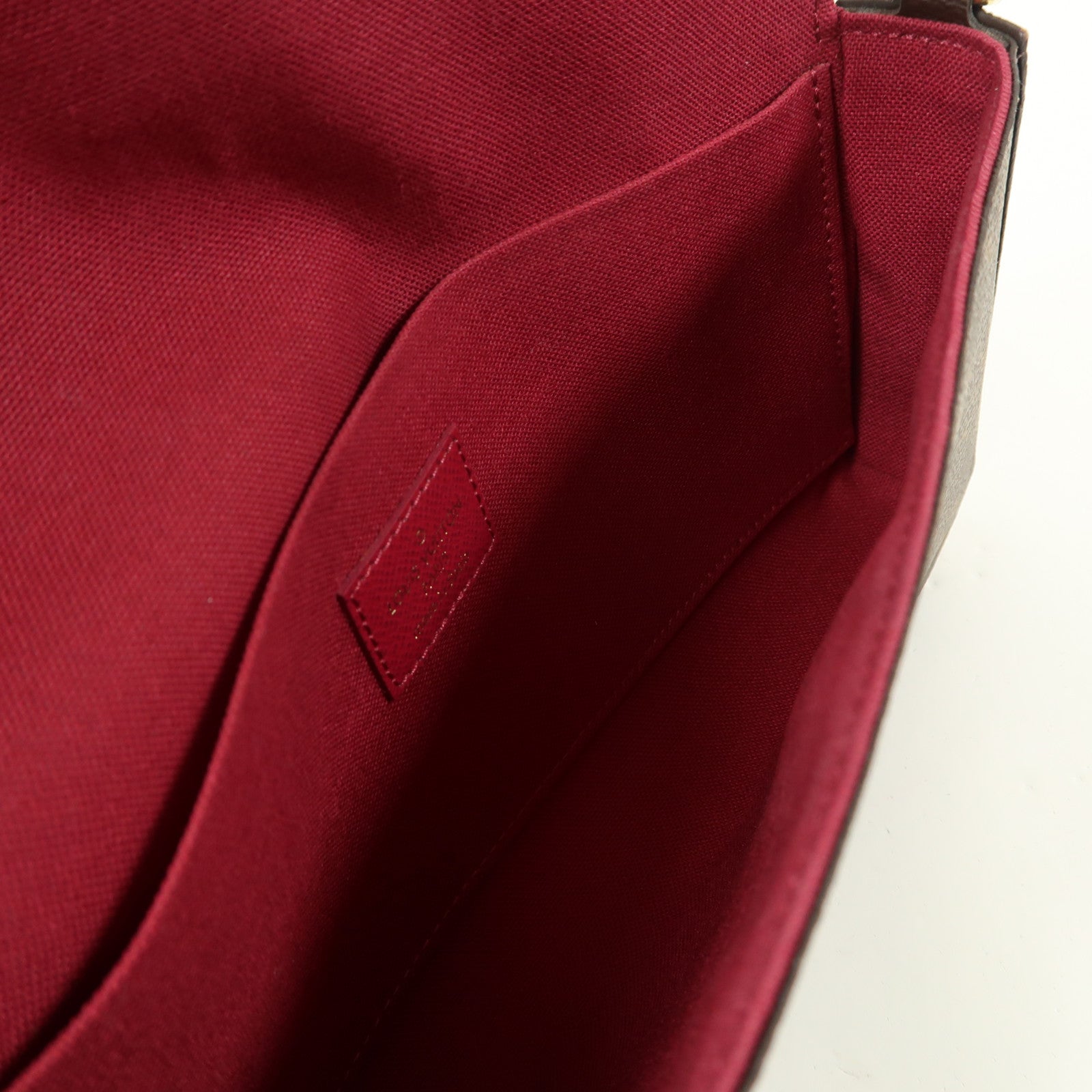 LOUIS VUITTON 【激減優惠】Monogram Pochette Felicie金扣鏈帶肩背袋棕色