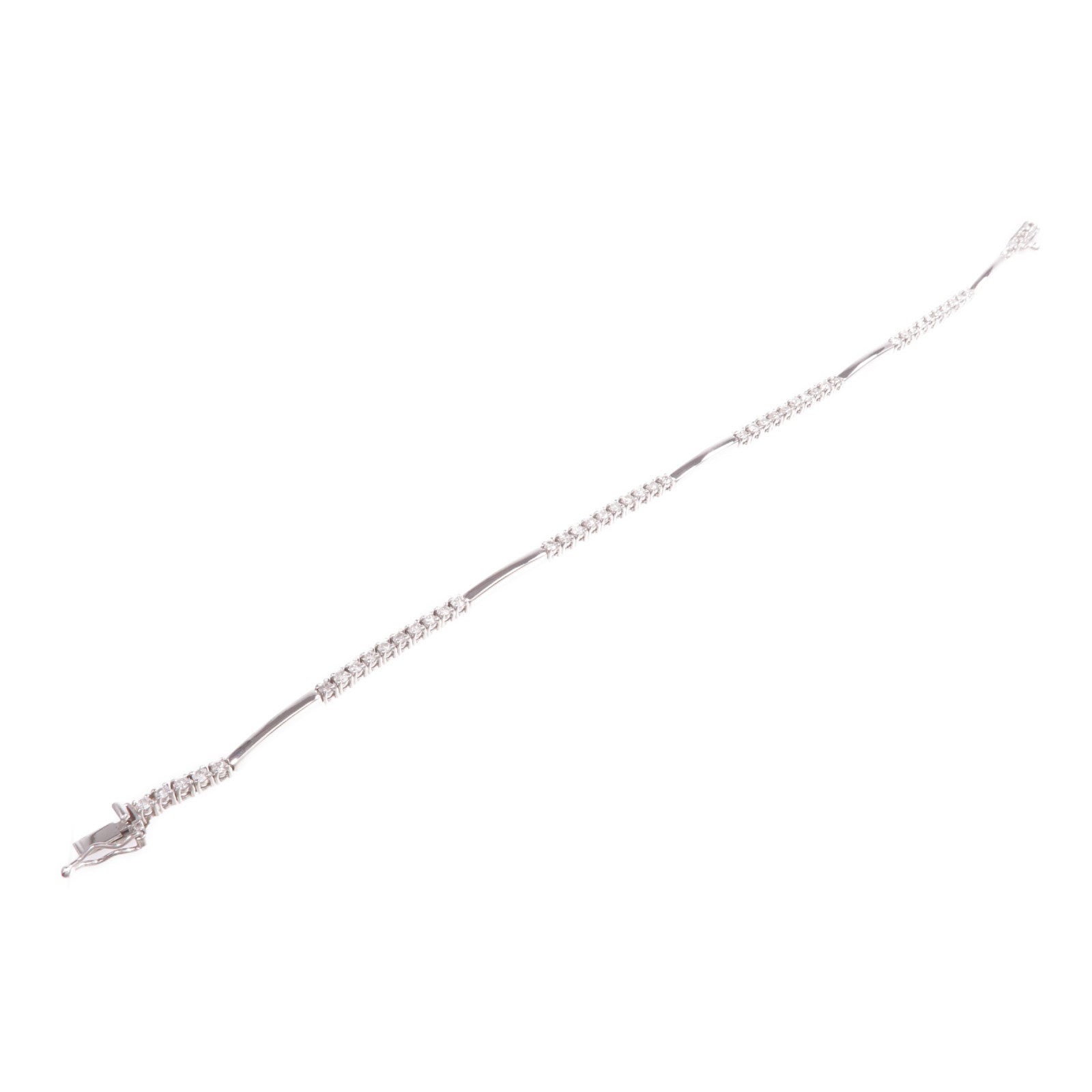 JEWELRY 【激減優惠】18K白金Diamond Bracelet鑽石手鏈