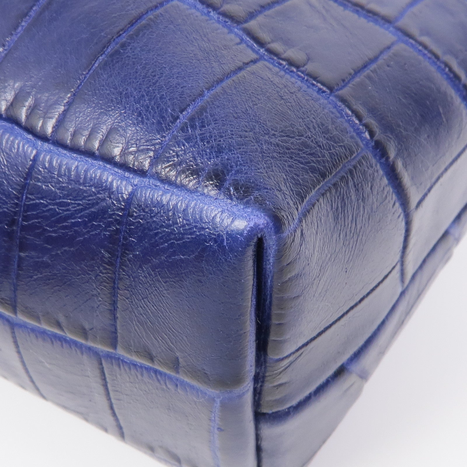Furla 牛皮皮革Pouch金扣手拿包