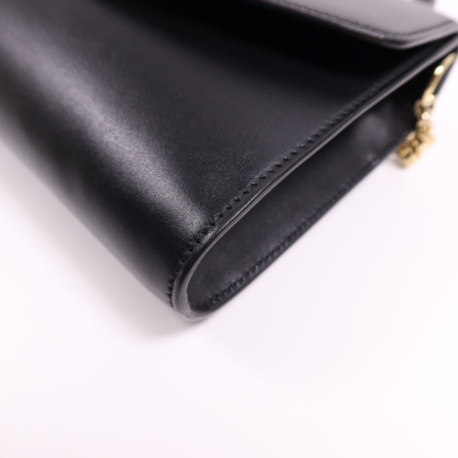 GUCCI 牛皮皮革Chain Shoulder Bag鏈帶肩背袋