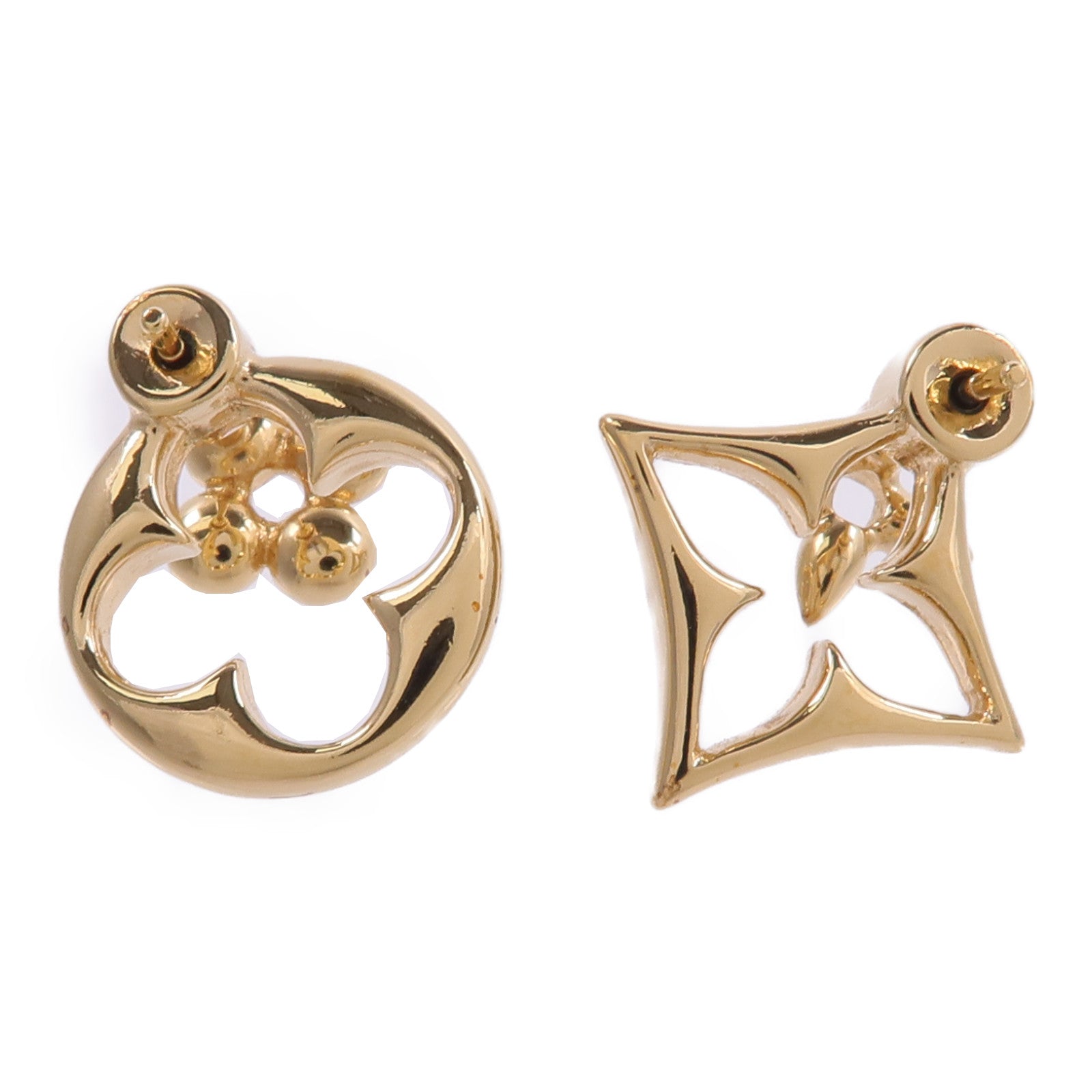 LOUIS VUITTON 金屬LV Flowergram Earrings耳環