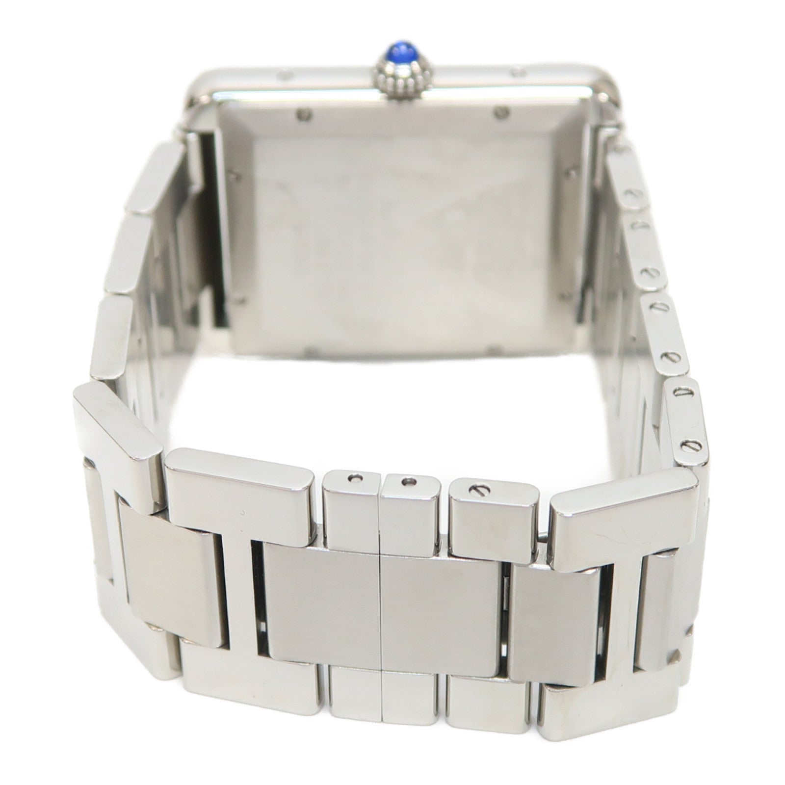 CARTIER Tank Solo不鏽鋼手錶自動機芯白色